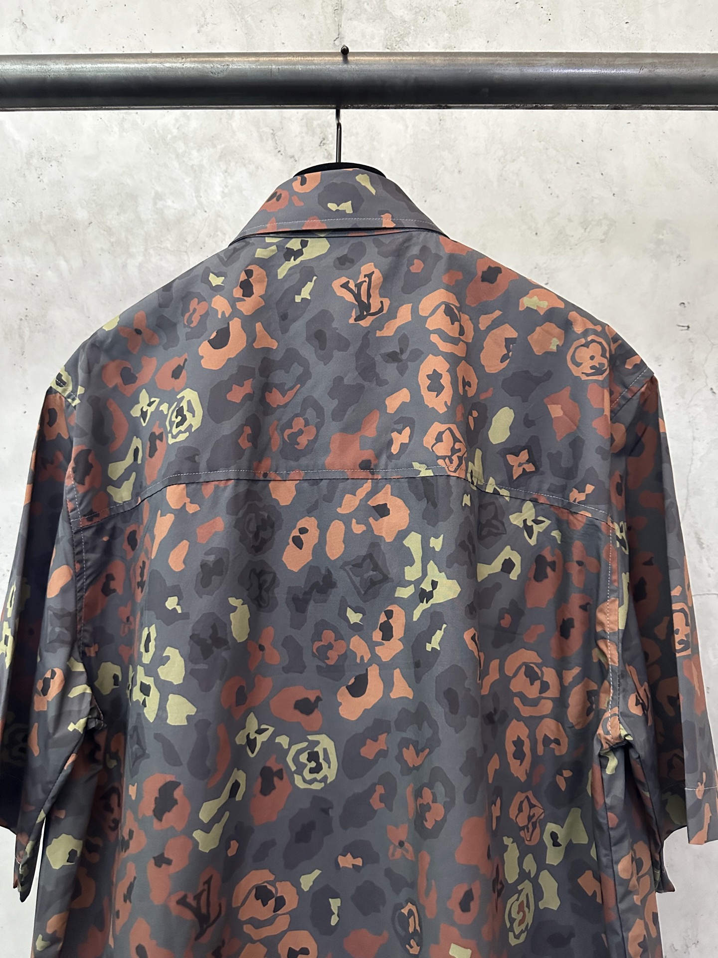 Louis Vuitton LOUIS VUITTON 25SS LV印花短袖工装衬衫