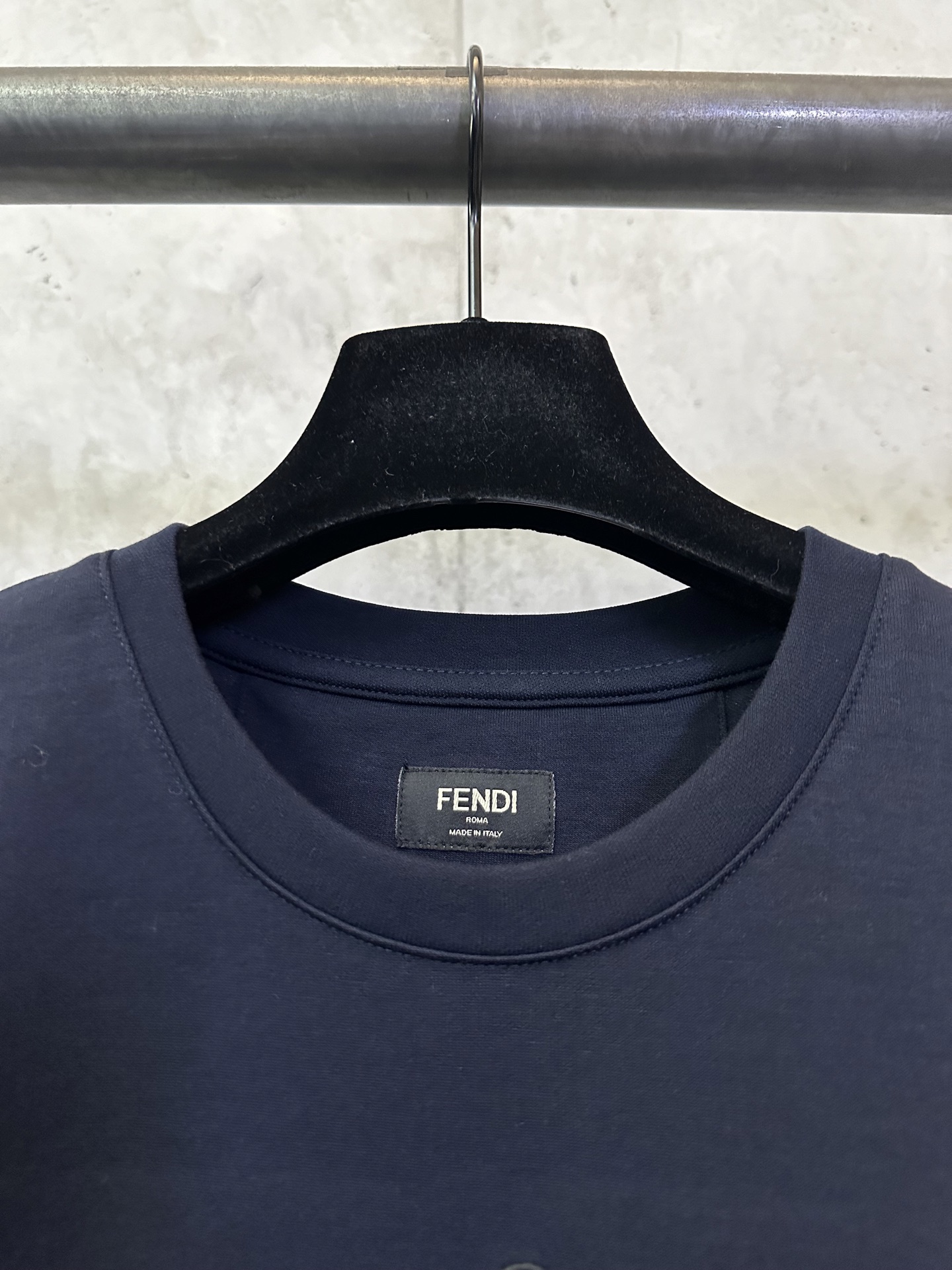 Fendi FENDI 芬迪 ss26刺绣标识套头短袖