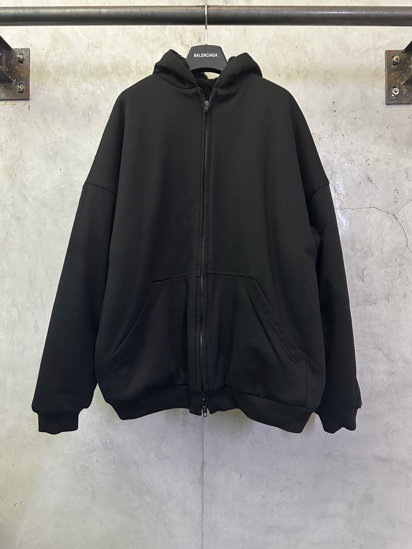 P365 Balenciaga 巴黎世家 25fw chaqueta de abrigo de la serie Skiwear con forro polar reflectante 3m. Tejido: algodón puro d…