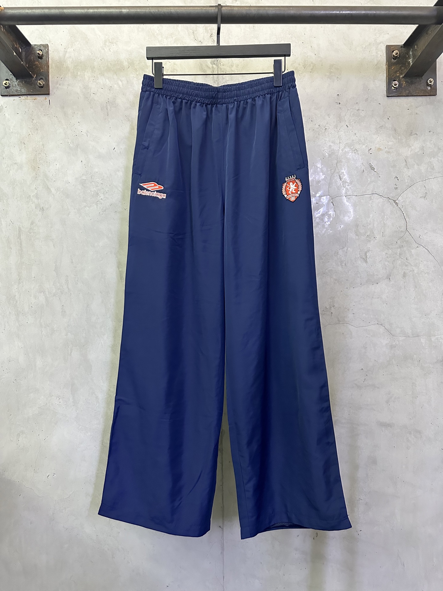 Balenciaga Balenciaga 巴黎世家 Football系列 3m刺绣尼龙休闲运动裤