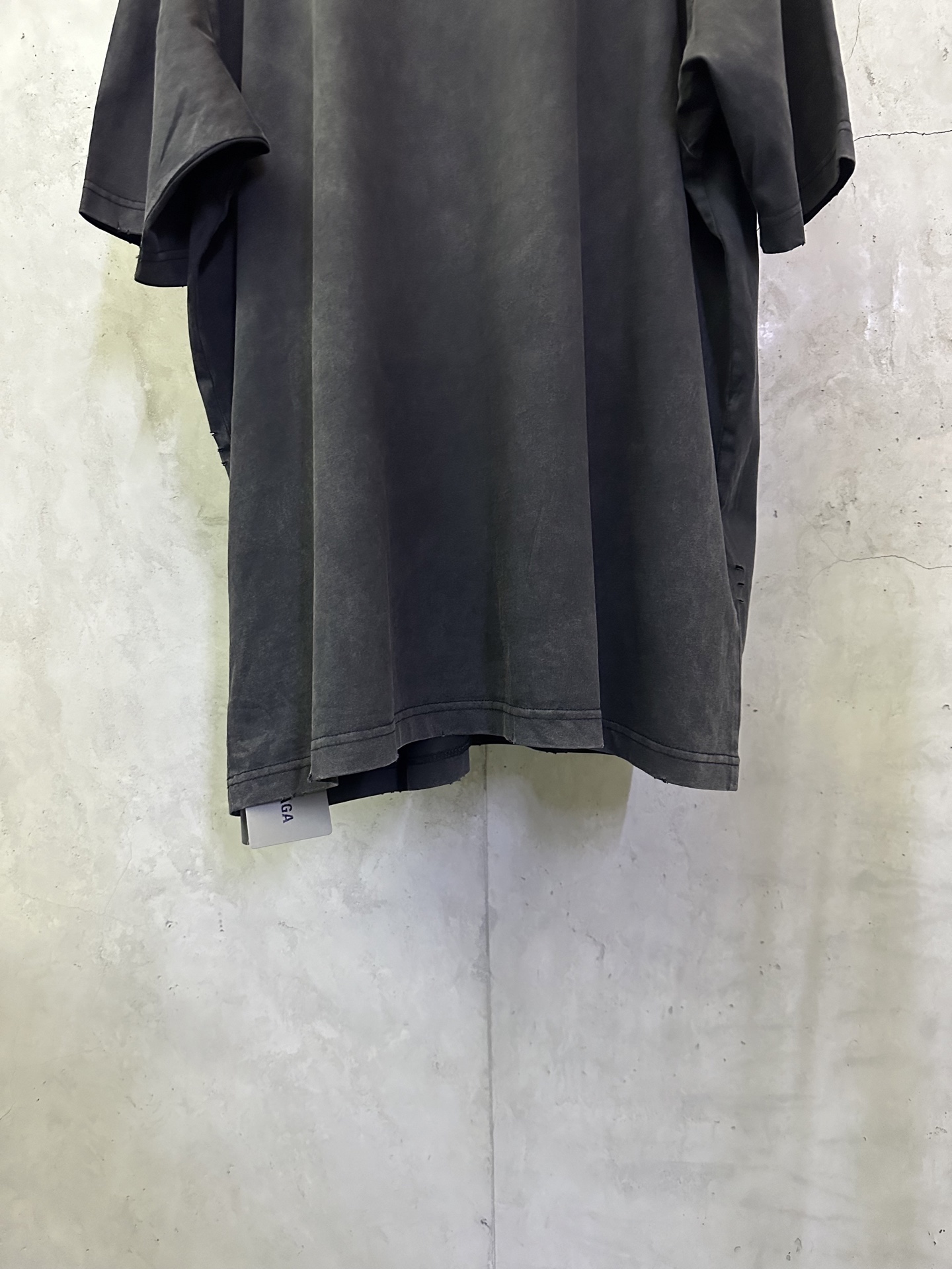 Balenciaga Balenciaga 巴黎世家 25ss 白胶带字母logo短袖T恤
