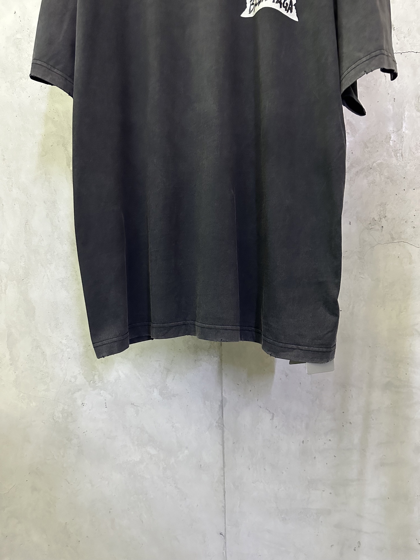 Balenciaga Balenciaga 巴黎世家 25ss 白胶带字母logo短袖T恤