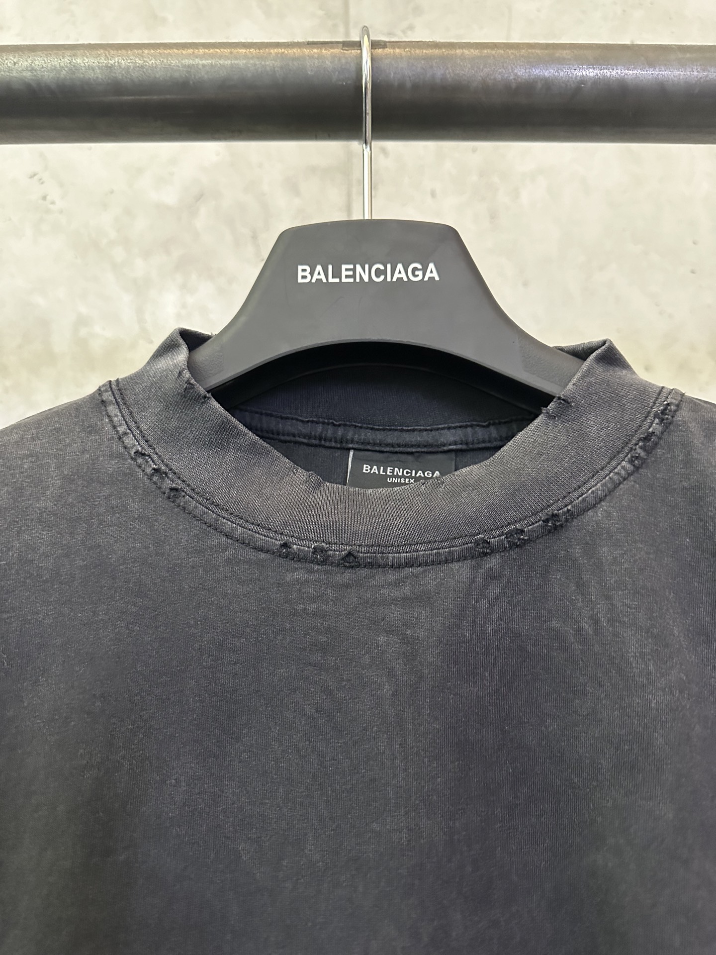 Balenciaga Balenciaga 巴黎世家 25ss 白胶带字母logo短袖T恤