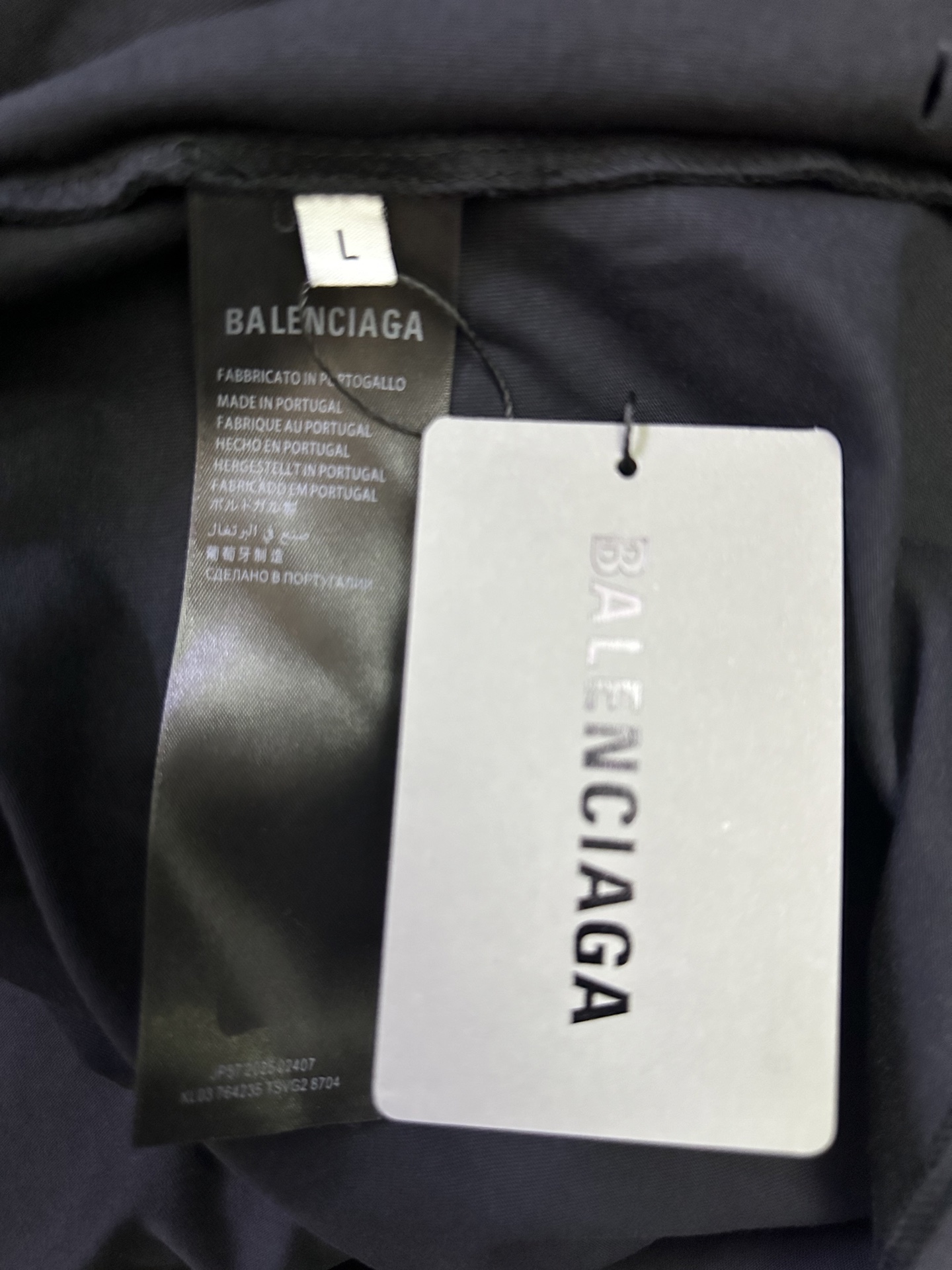 Balenciaga Balenciaga 巴黎世家 25ss 白胶带字母logo短袖T恤