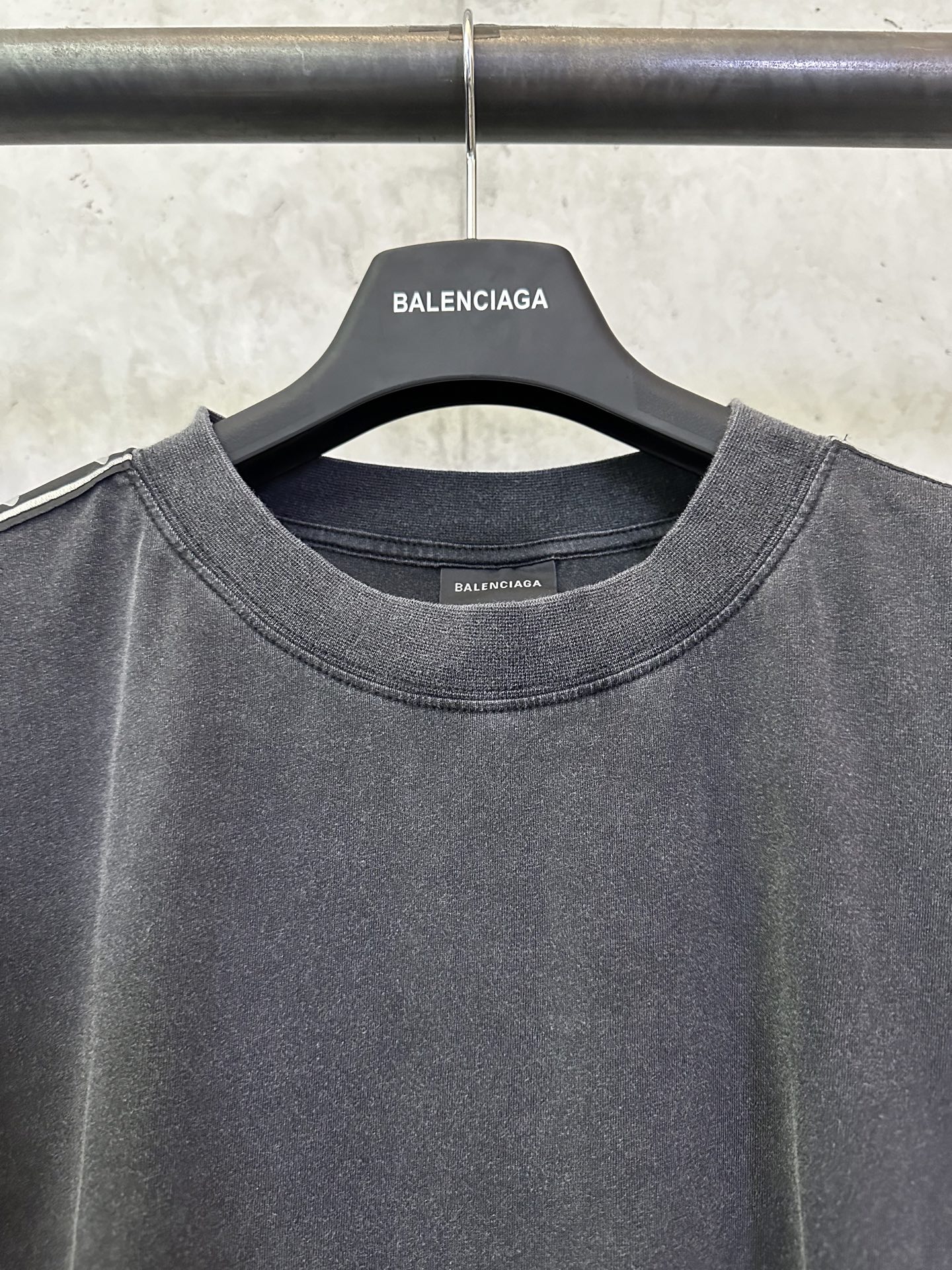 Balenciaga Balenciaga 巴黎世家 25ss 3B提花串标长袖T恤