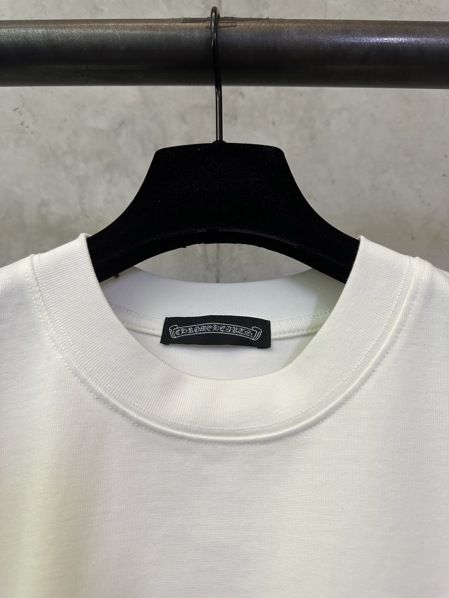 Chrome Hearts Chrome Hearts 克罗心 25ss foti系统黑彩九宫格圆领短袖T恤