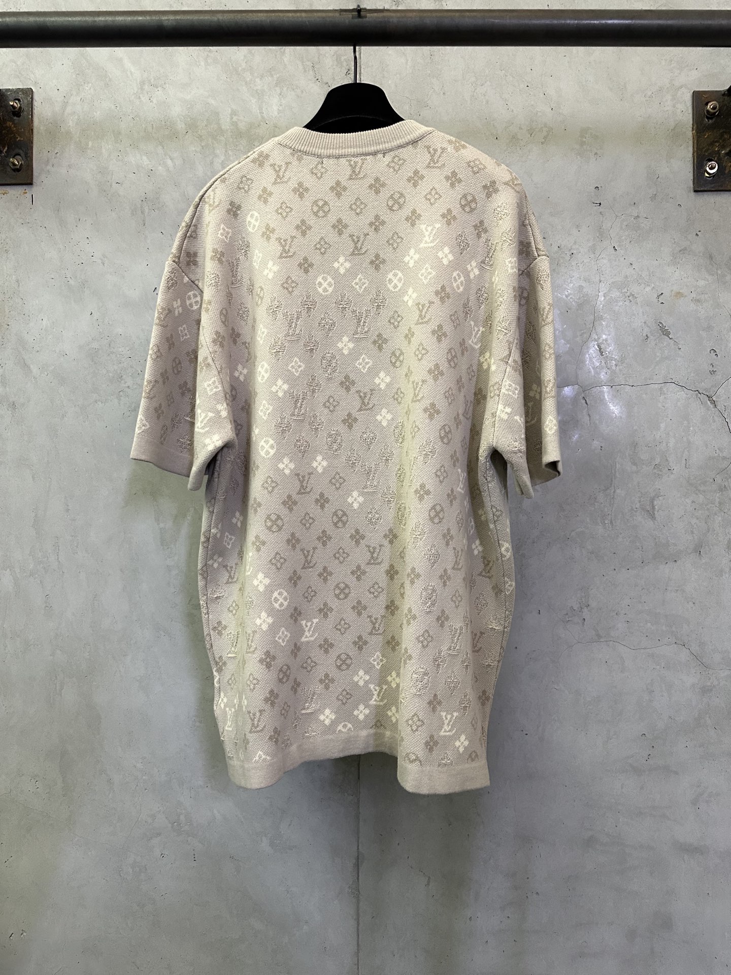 Louis Vuitton LOUIS VUITTON ss26 LV全幅提花针织短袖