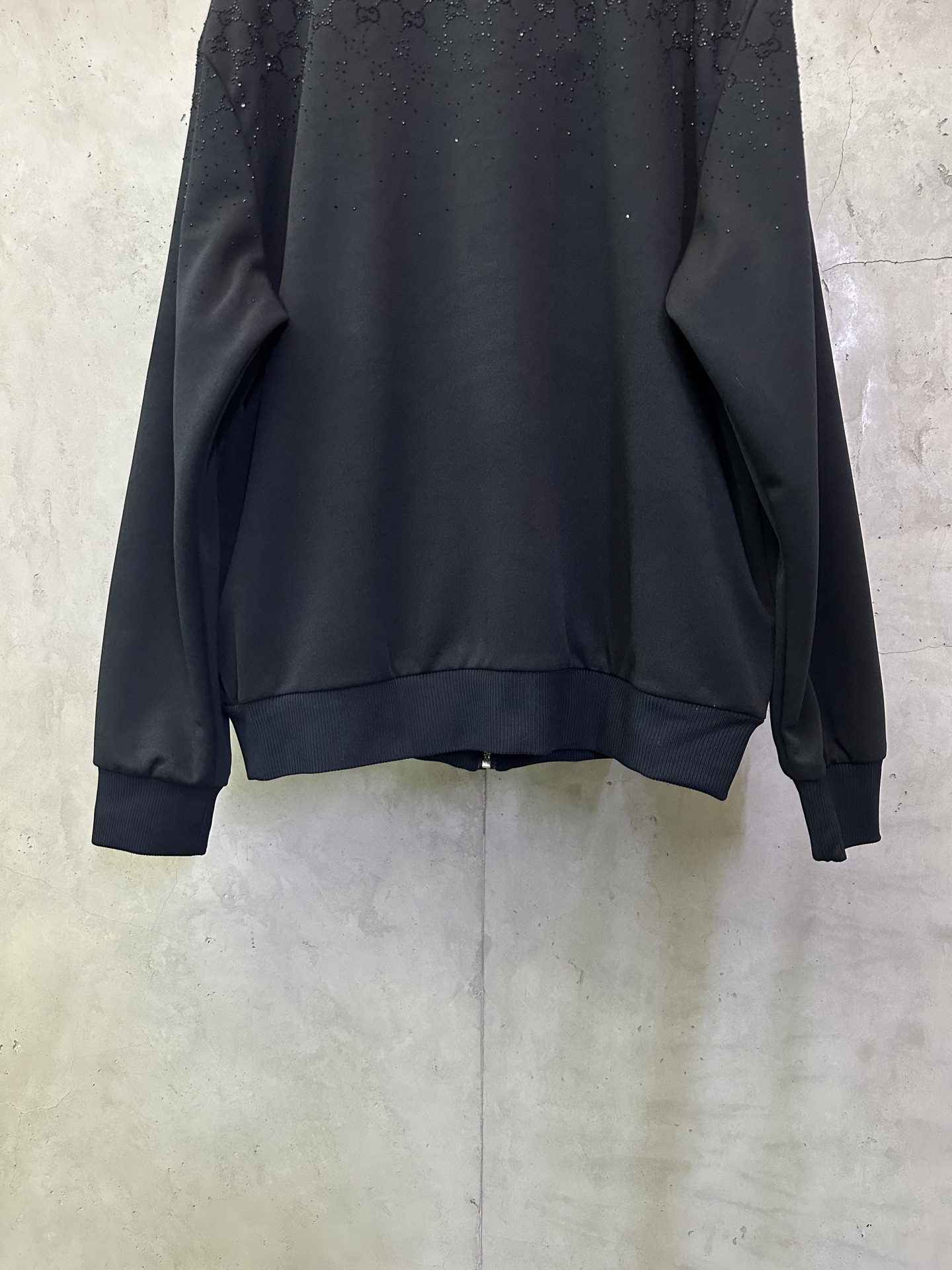 Gucci Gucci古驰 ss26烫钻拉链高领外套