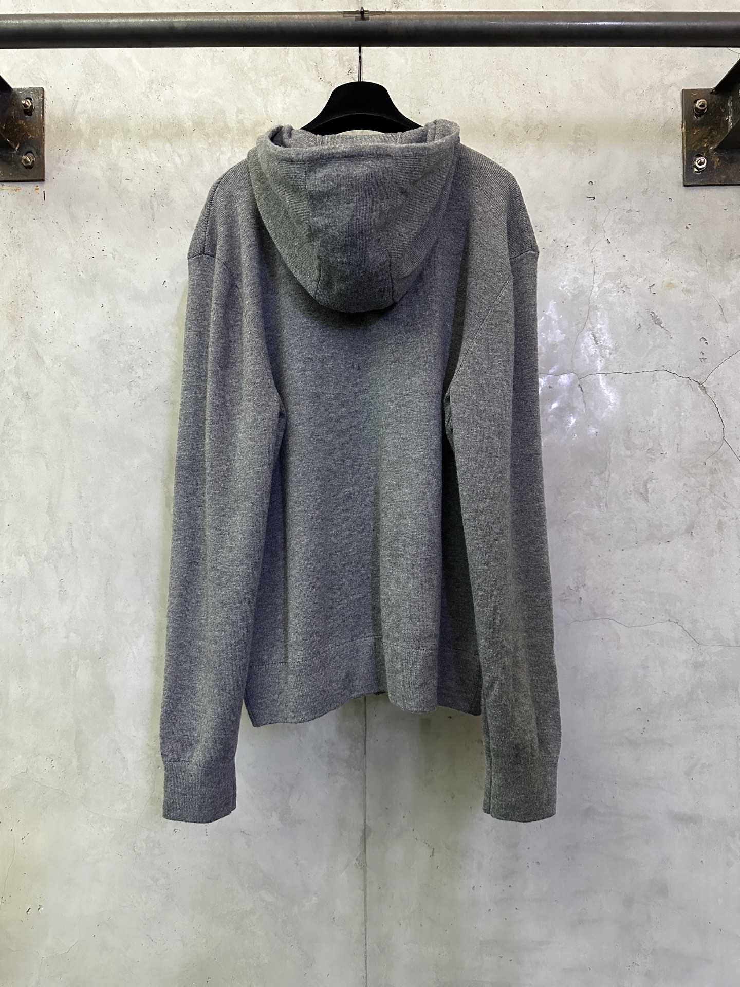 Burberry BURBERRY巴宝莉 25SS羊毛混纺拉链连帽刺绣外套