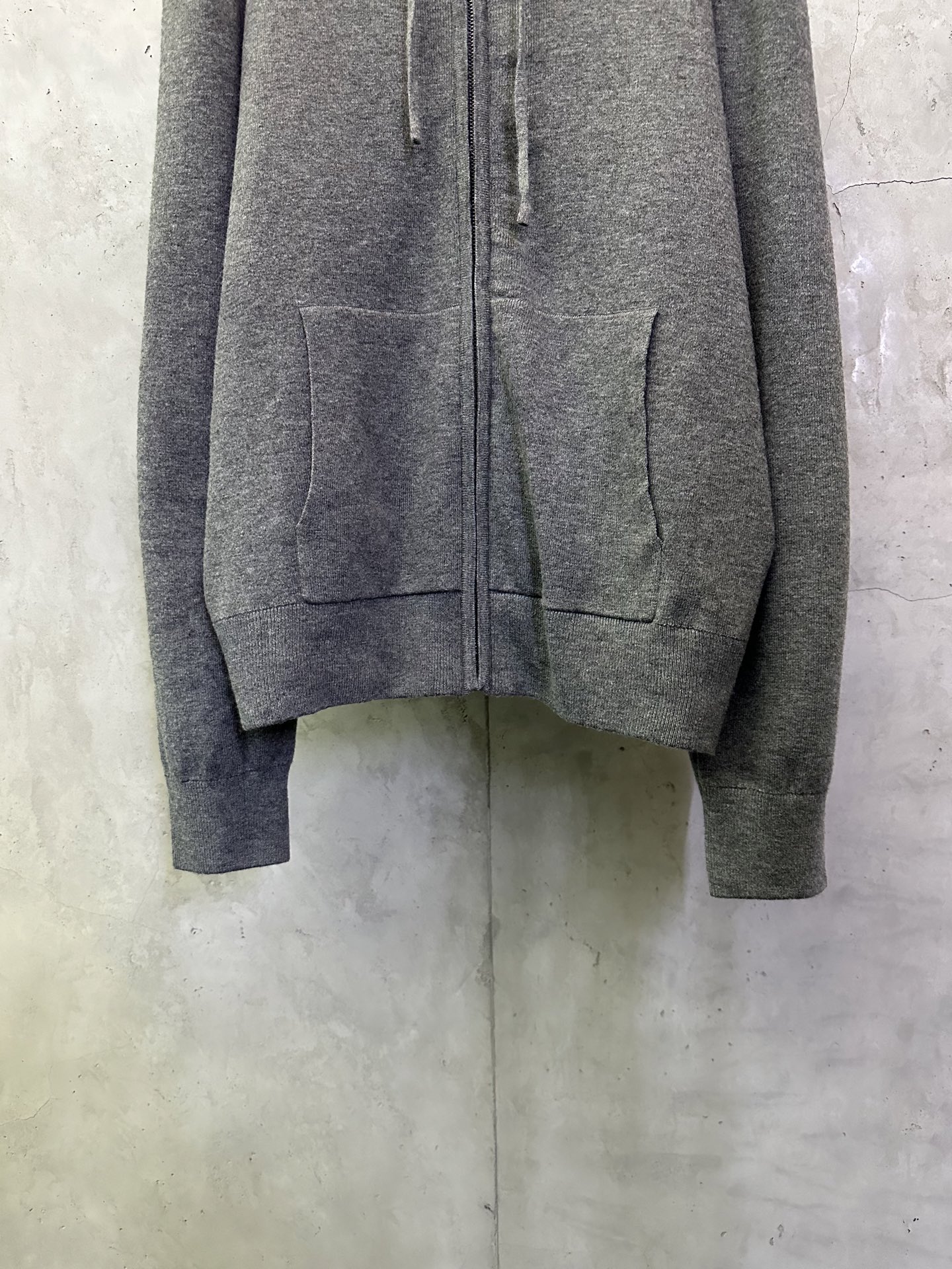 Burberry BURBERRY巴宝莉 25SS羊毛混纺拉链连帽刺绣外套