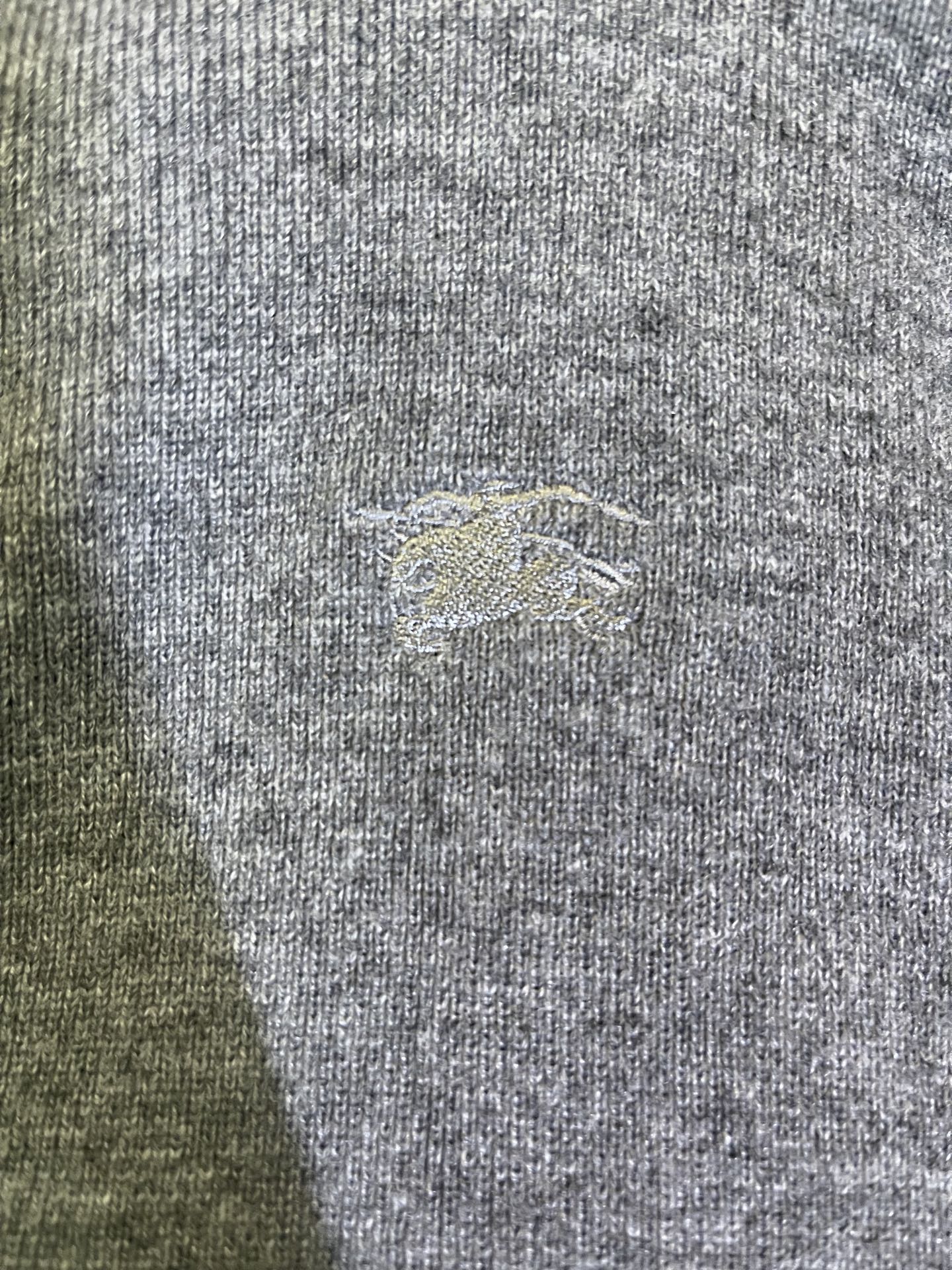 Burberry BURBERRY巴宝莉 25SS羊毛混纺拉链连帽刺绣外套