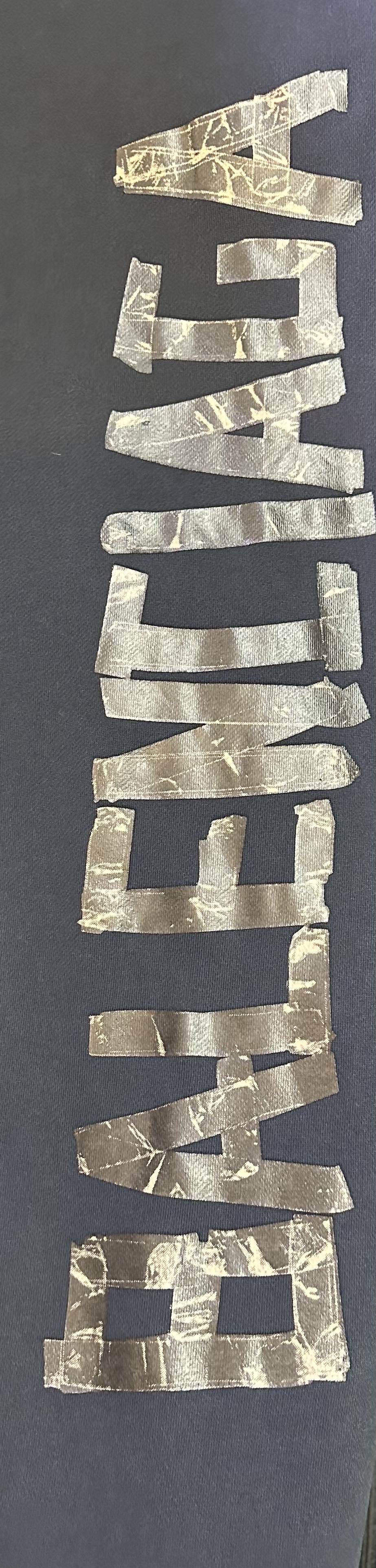 Balenciaga Balenciaga 巴黎世家 25ss 胶带字母印花休闲裤
