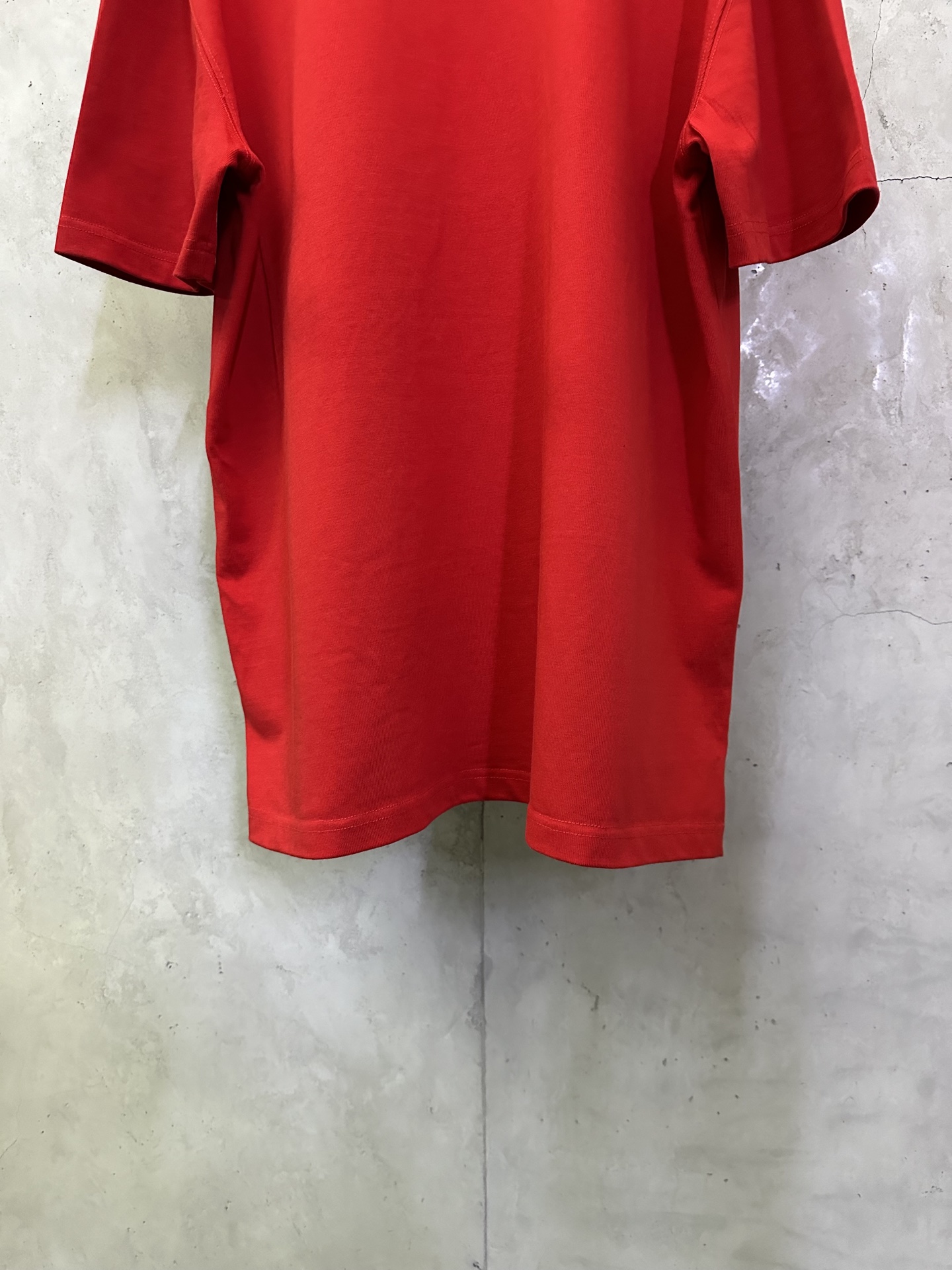 Balenciaga Balenciaga巴黎世家 25ss CURSIVE系列 植绒印花短袖T恤