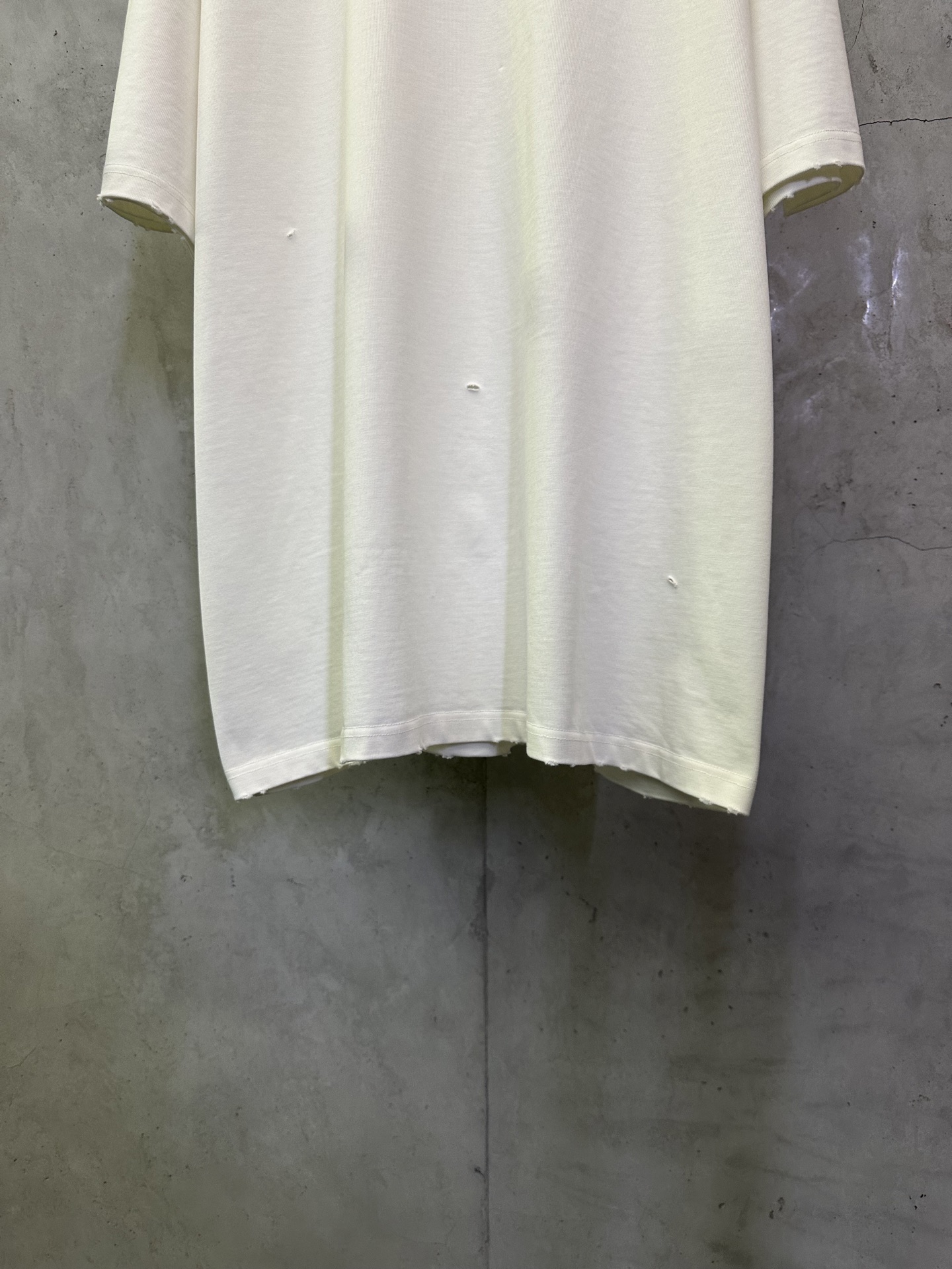 Dior Dior迪奥 26ss logo印花做破短袖T恤