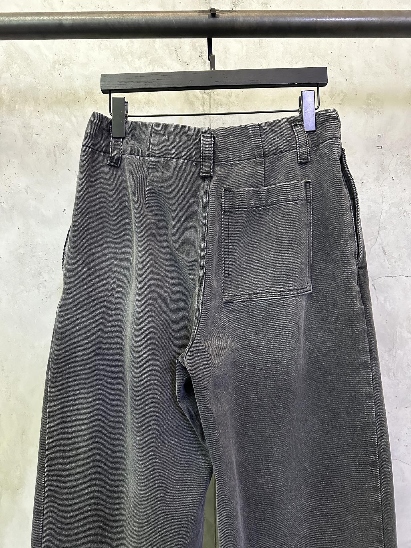 Loewe Loewe 皮革贴片牛仔裤