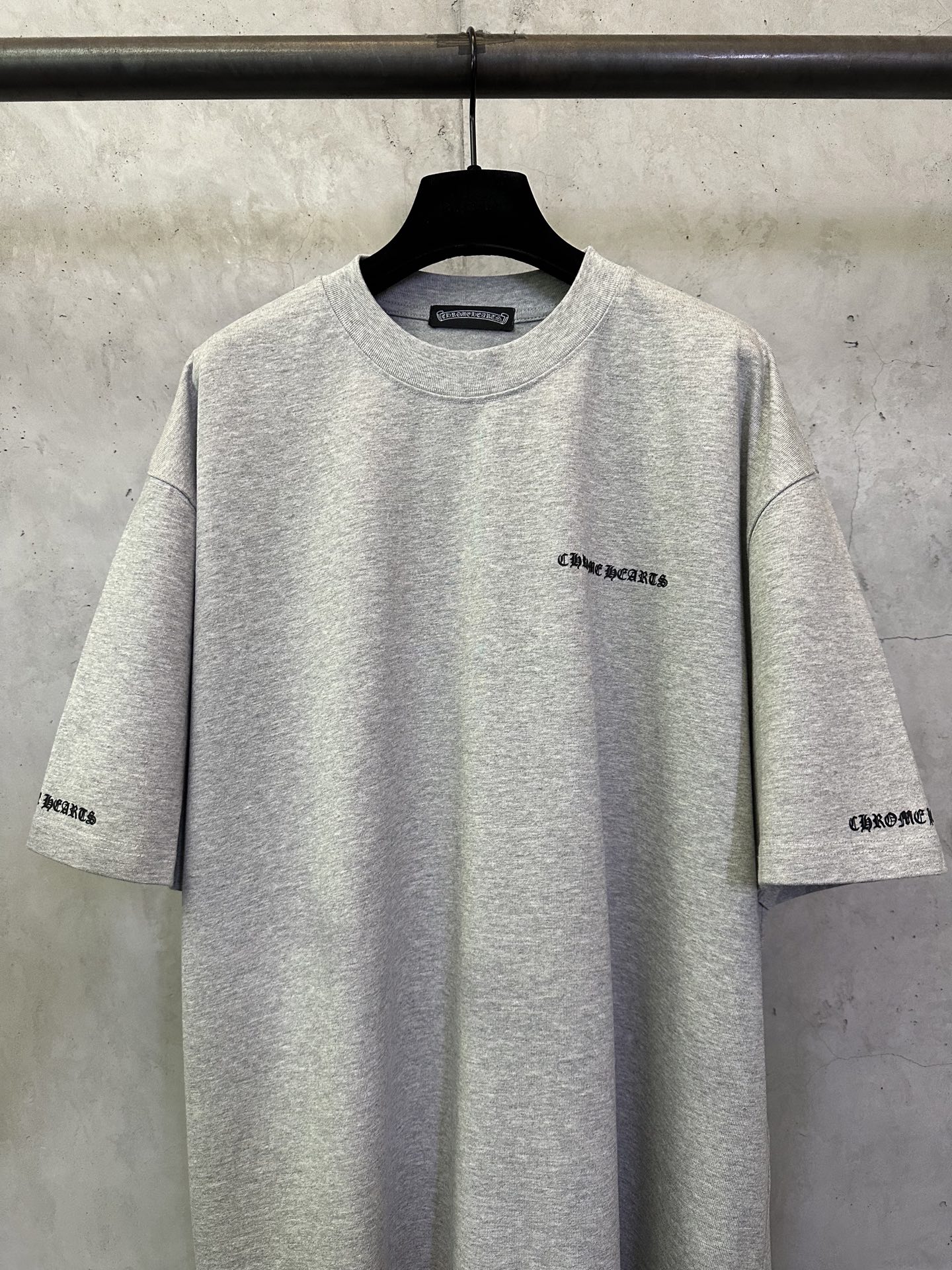 Chrome Hearts Chrome Hearts 克罗心 25ss Logo字母印花圆领短袖T恤