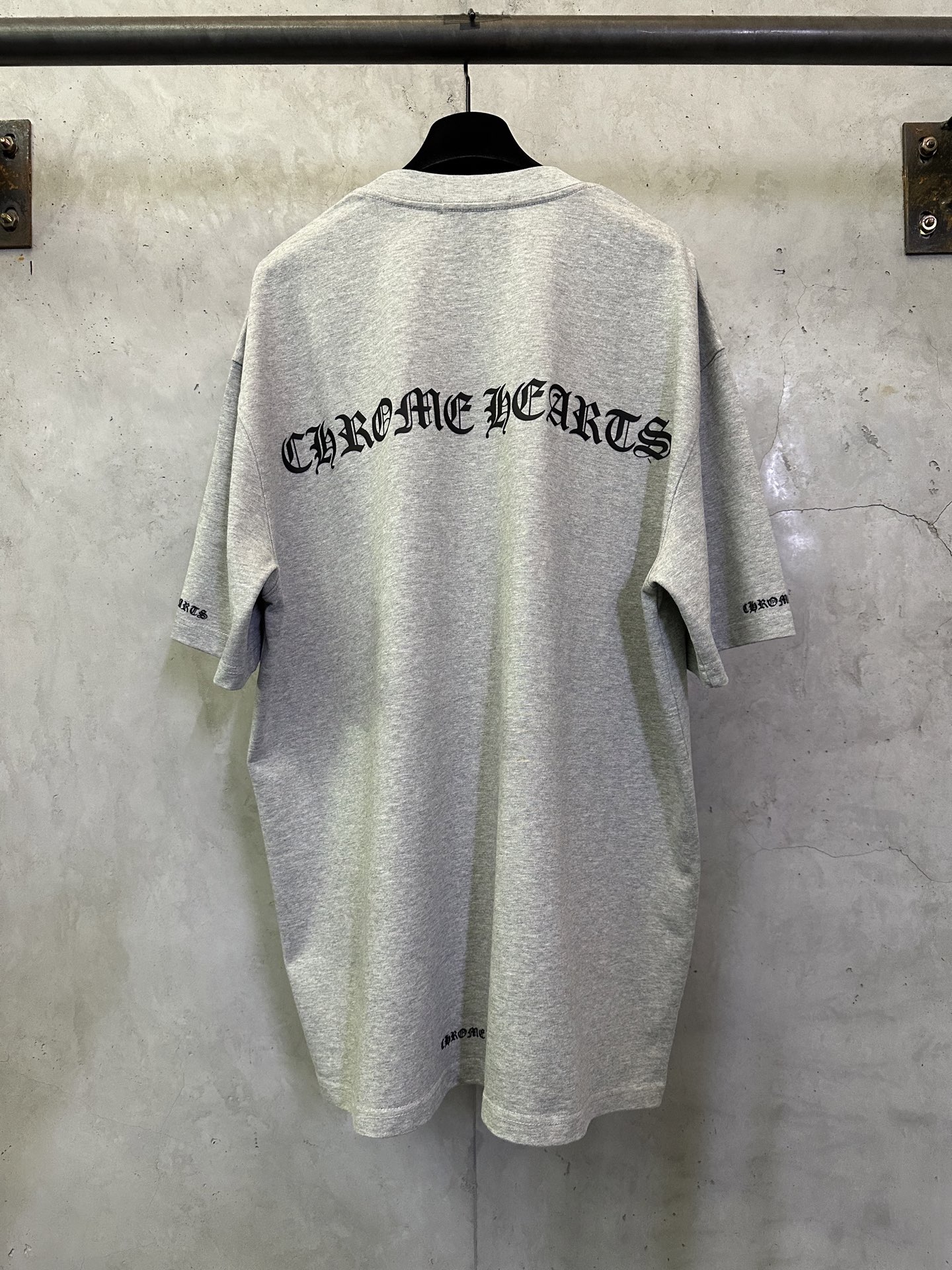 Chrome Hearts Chrome Hearts 克罗心 25ss Logo字母印花圆领短袖T恤
