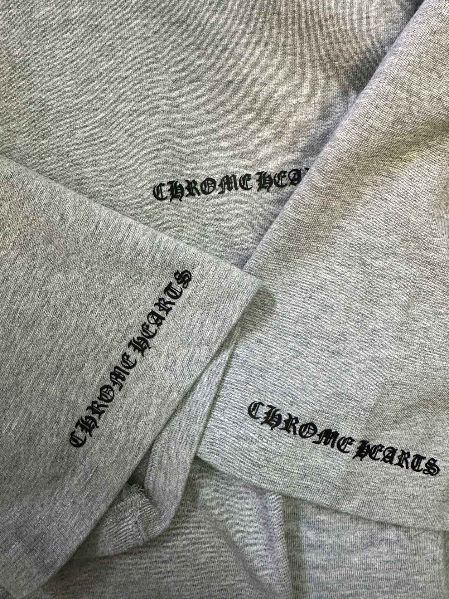 Chrome Hearts Chrome Hearts 克罗心 25ss Logo字母印花圆领短袖T恤