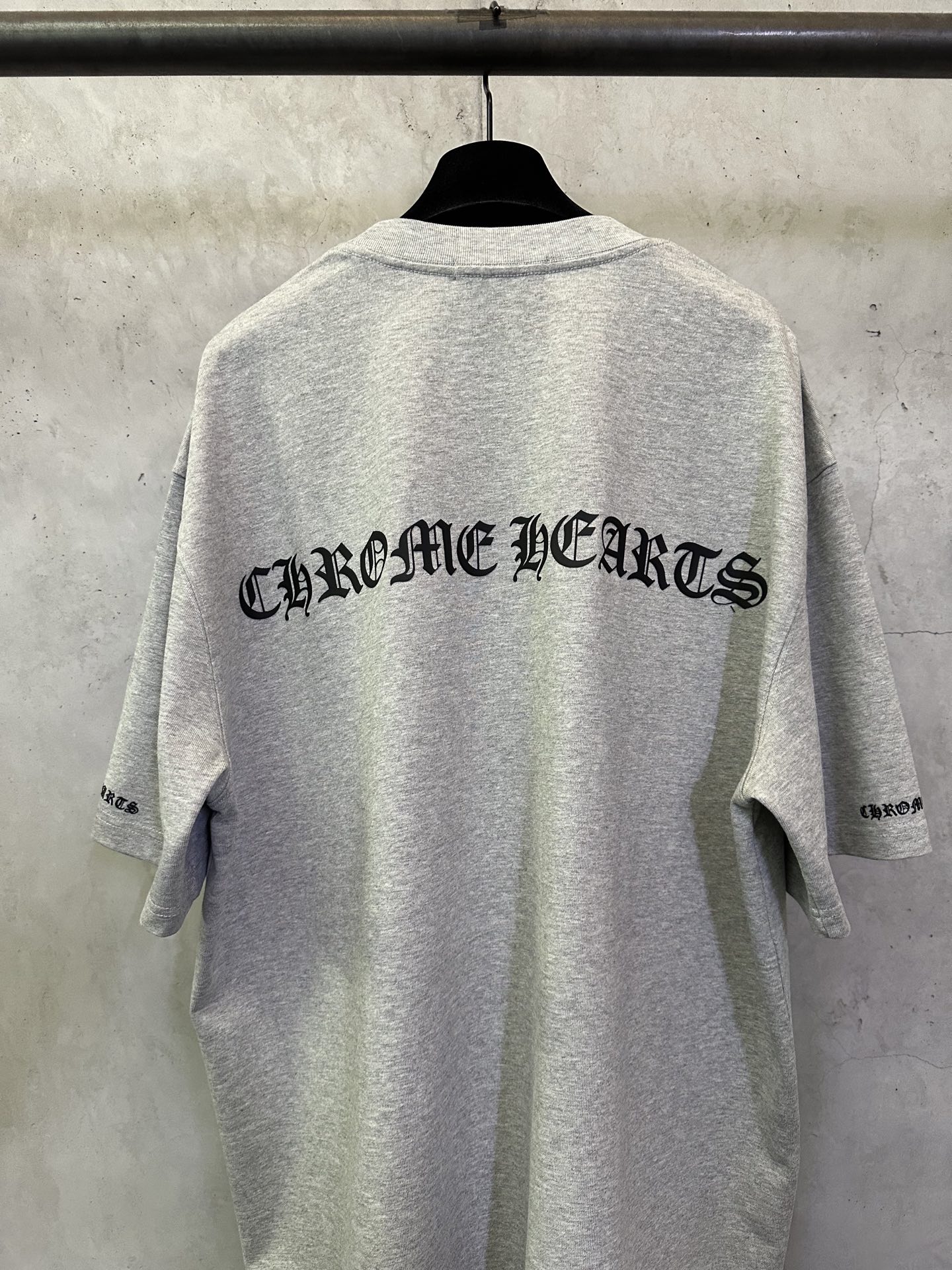 Chrome Hearts Chrome Hearts 克罗心 25ss Logo字母印花圆领短袖T恤