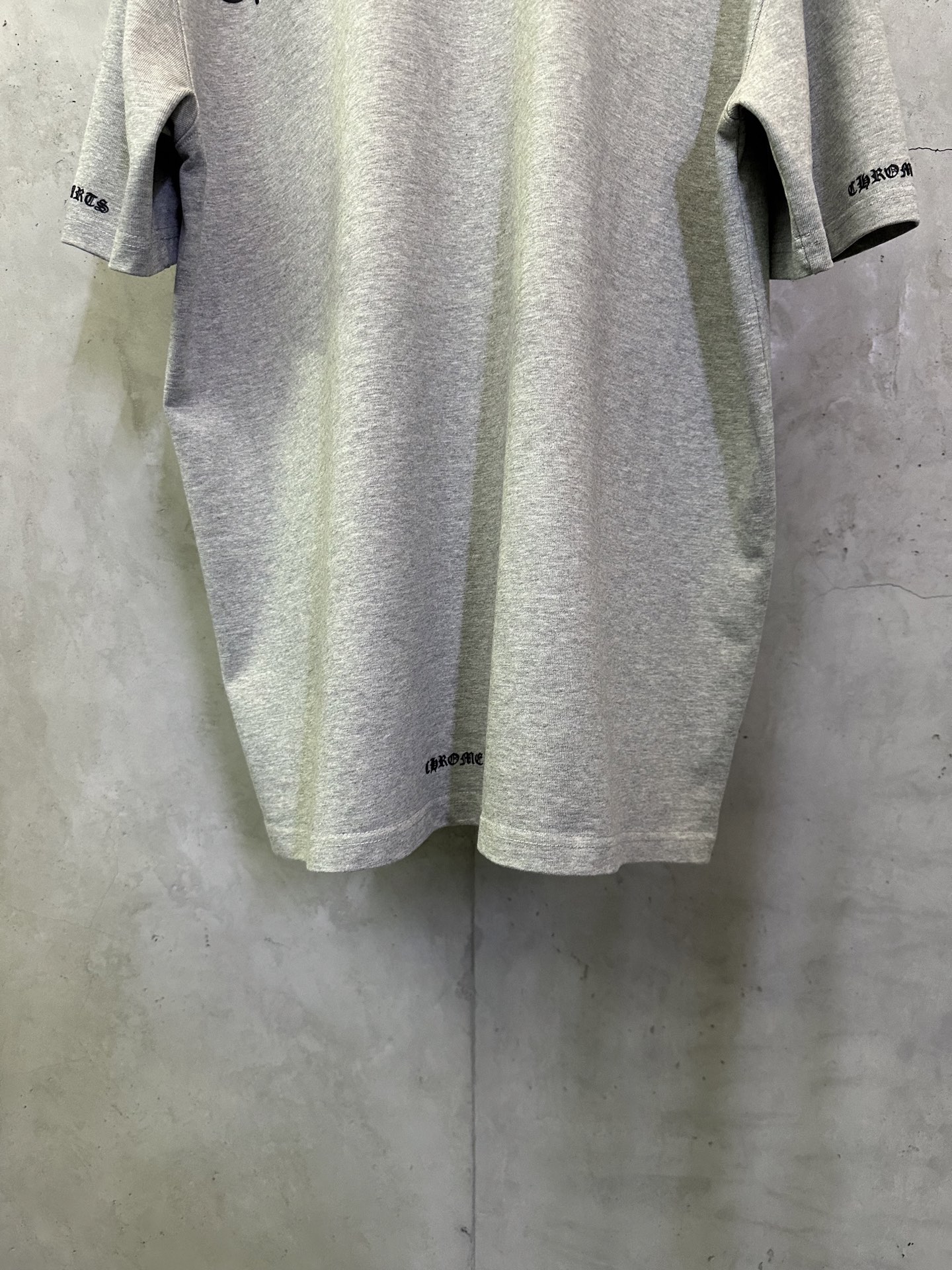 Chrome Hearts Chrome Hearts 克罗心 25ss Logo字母印花圆领短袖T恤