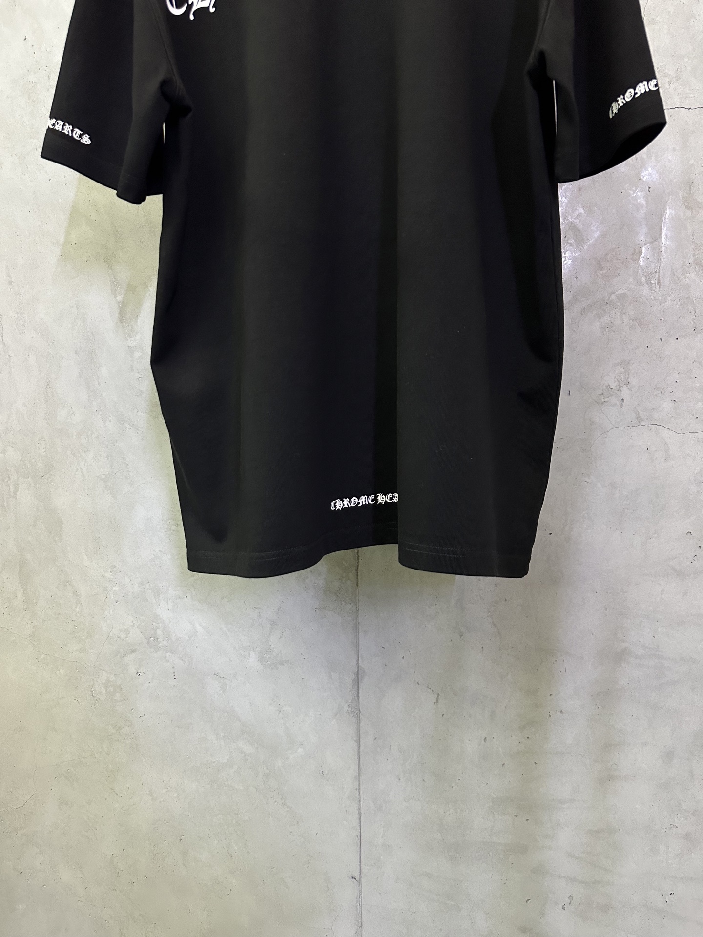 Chrome Hearts Chrome Hearts 克罗心 25ss Logo字母印花圆领短袖T恤