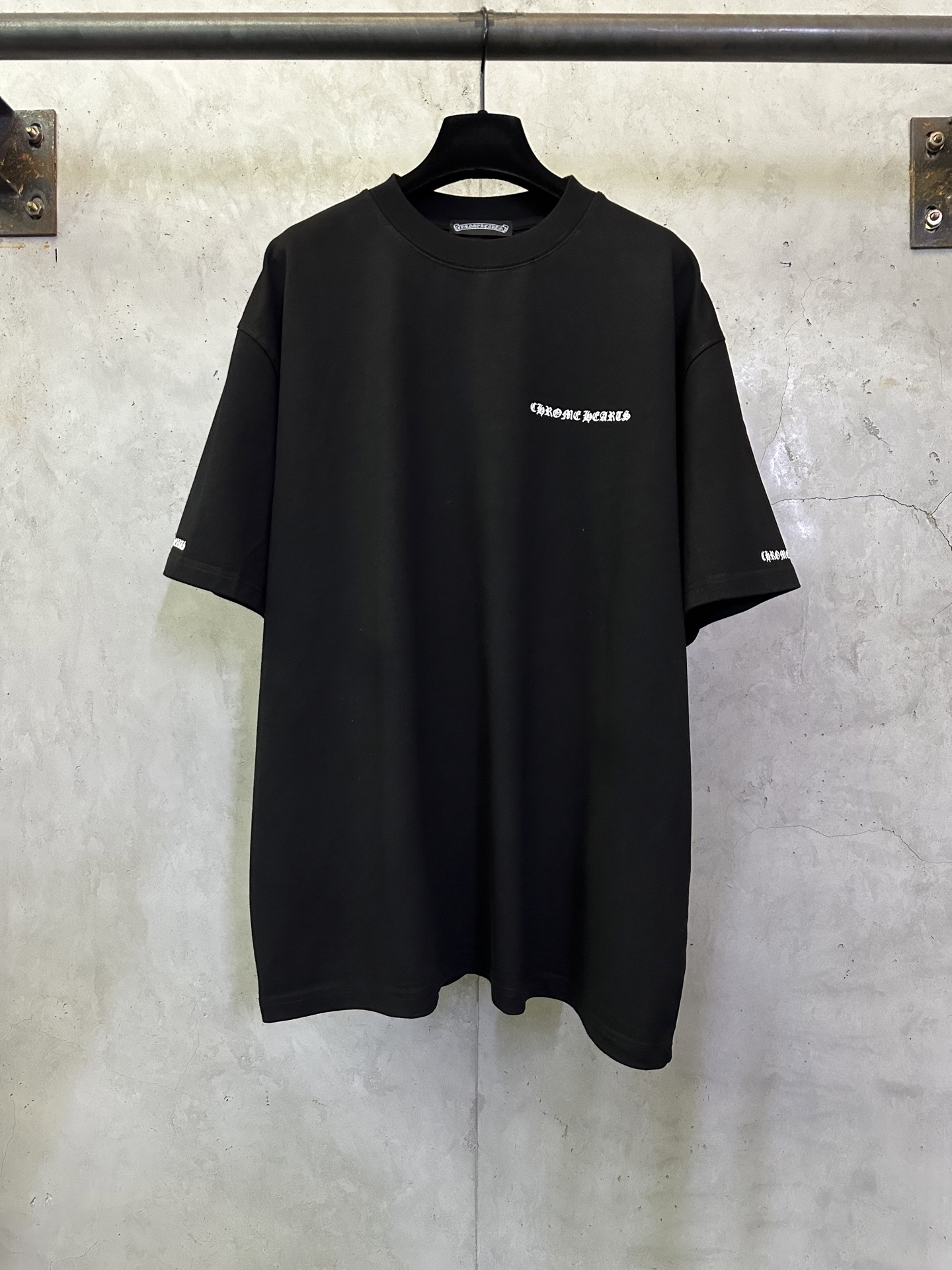 Chrome Hearts Chrome Hearts 克罗心 25ss Logo字母印花圆领短袖T恤