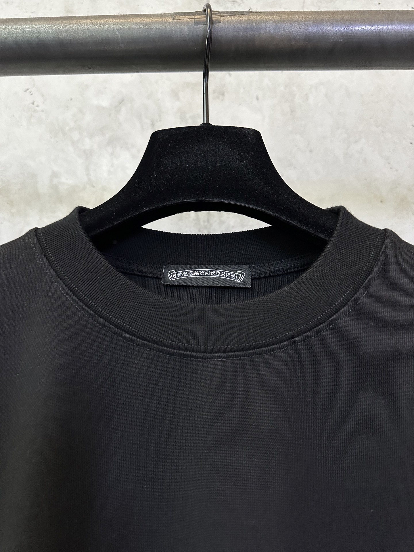 Chrome Hearts Chrome Hearts 克罗心 25ss Logo字母印花圆领短袖T恤