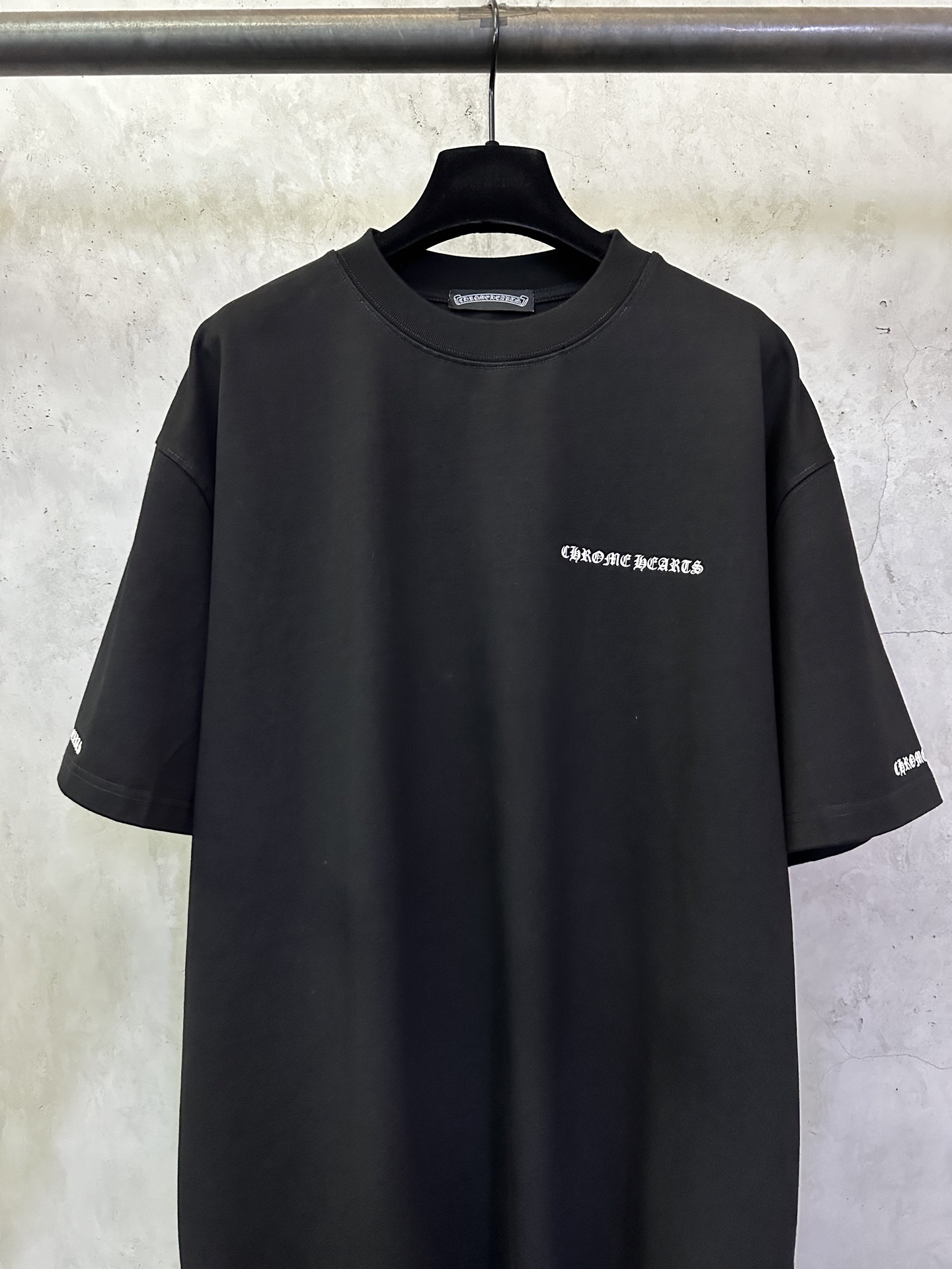 Chrome Hearts Chrome Hearts 克罗心 25ss Logo字母印花圆领短袖T恤