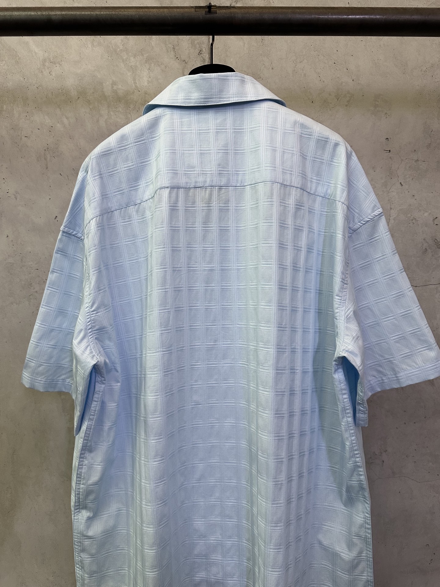Loewe Loewe Anagram罗意威 ss26 刺绣格子衬衫