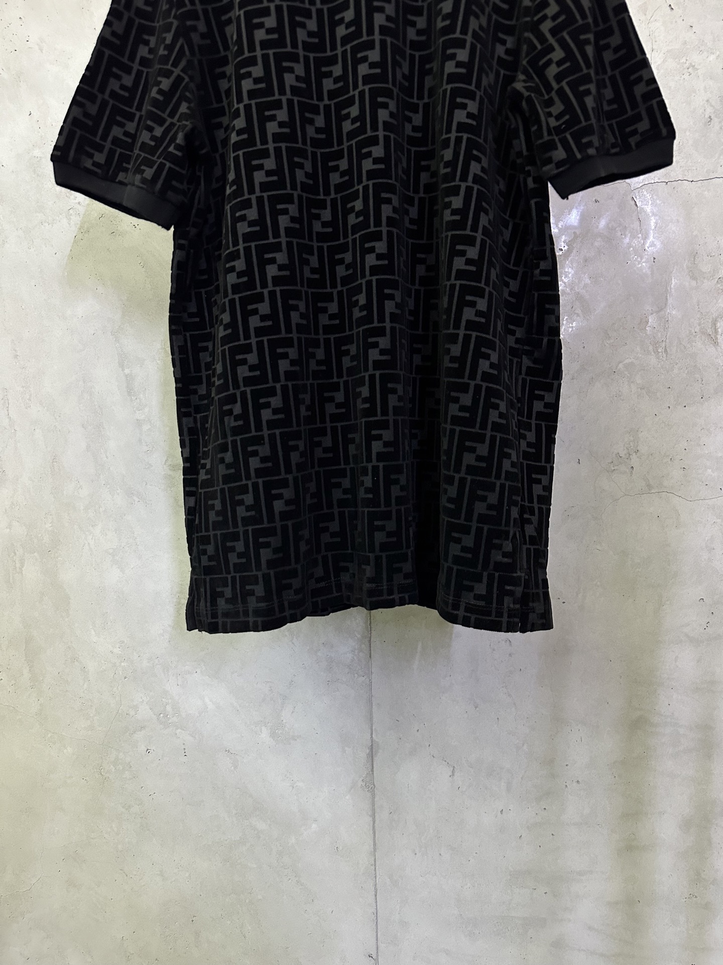 Fendi FENDI芬迪 丝光植绒POLO衫