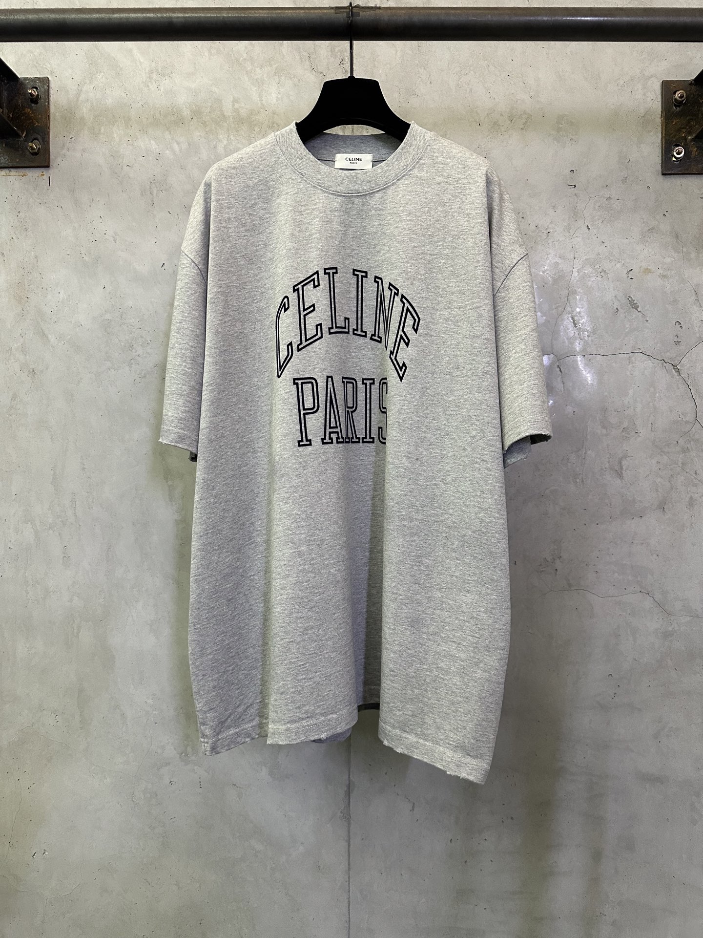 Celine CELINE赛琳 26ss 植绒字母短袖T恤