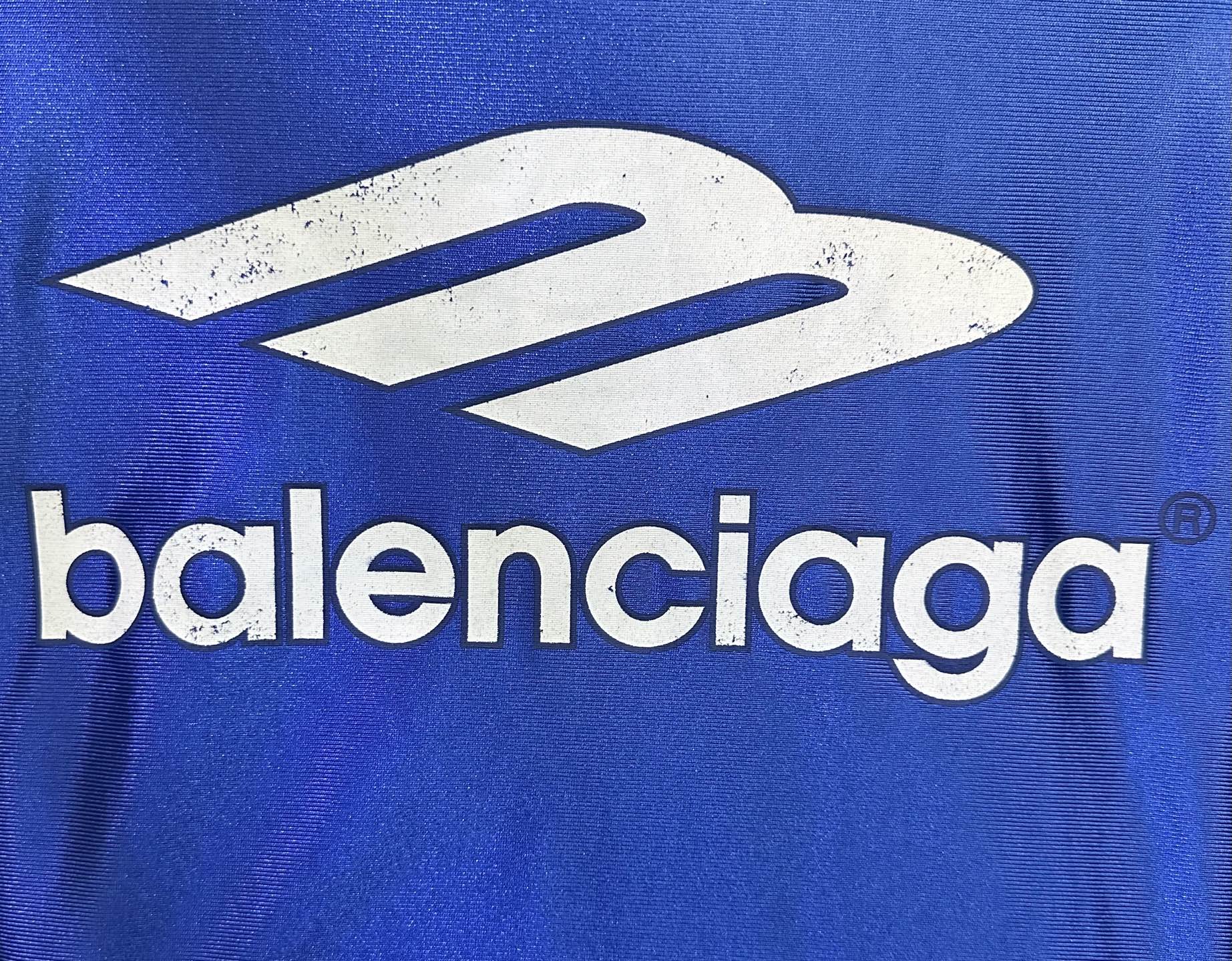 Balenciaga Balenciaga 巴黎世家 FW26 橄榄球系列3m球衣V领短袖T恤