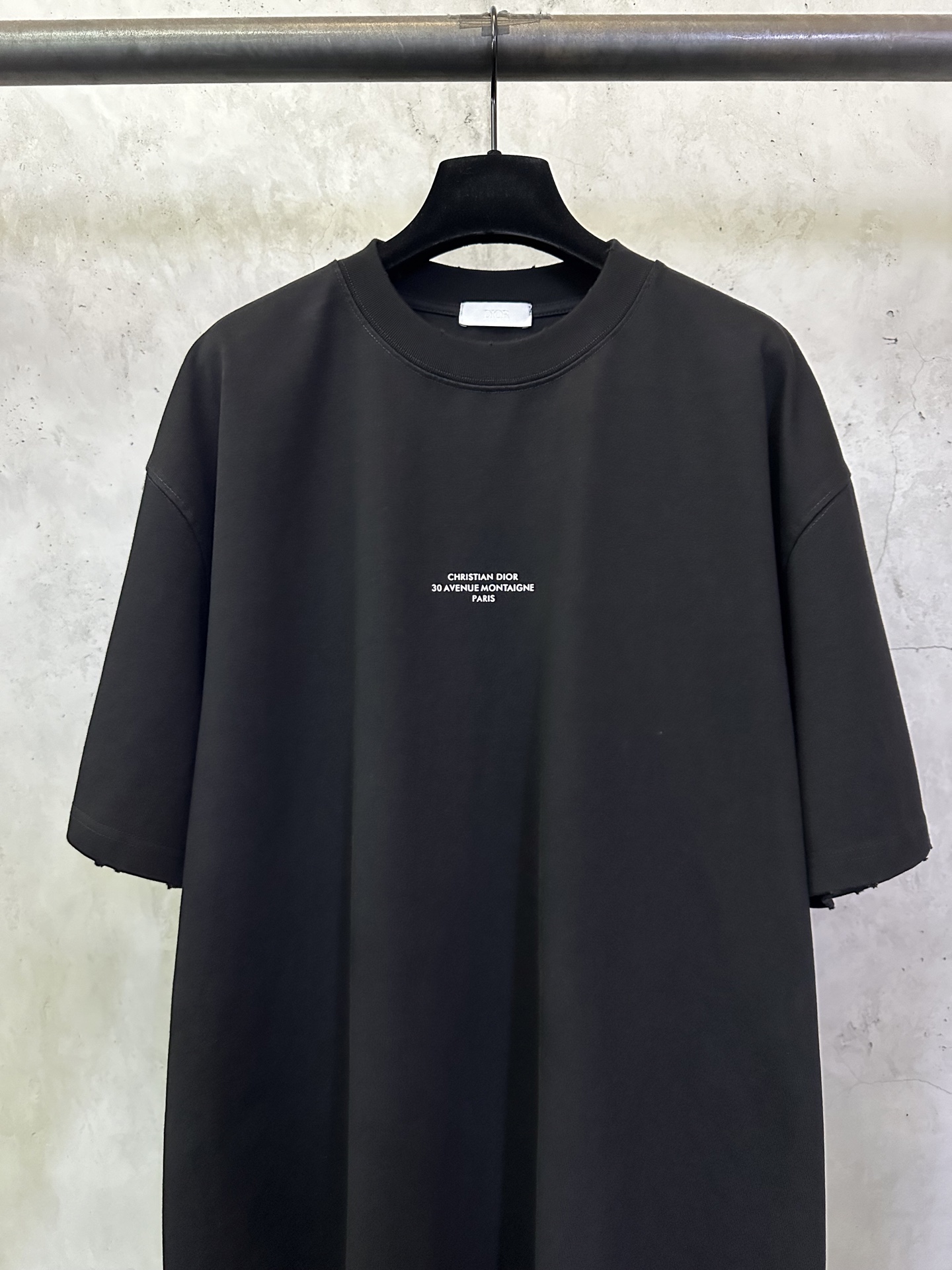 Fear of God DIOR迪奥 FW25 Essentials系列 棉质平纹Dior Montaigne印花T恤