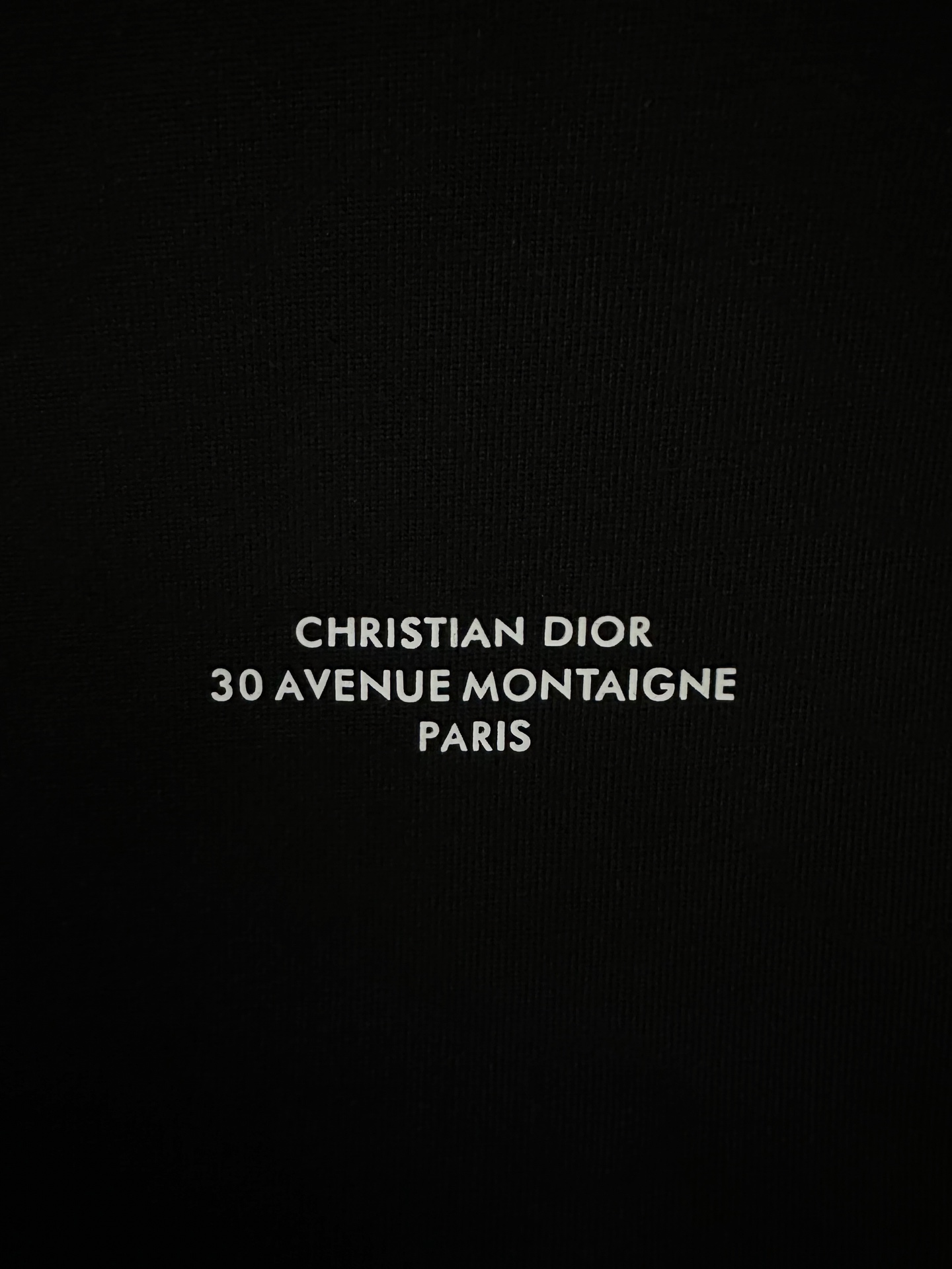 Fear of God DIOR迪奥 FW25 Essentials系列 棉质平纹Dior Montaigne印花T恤