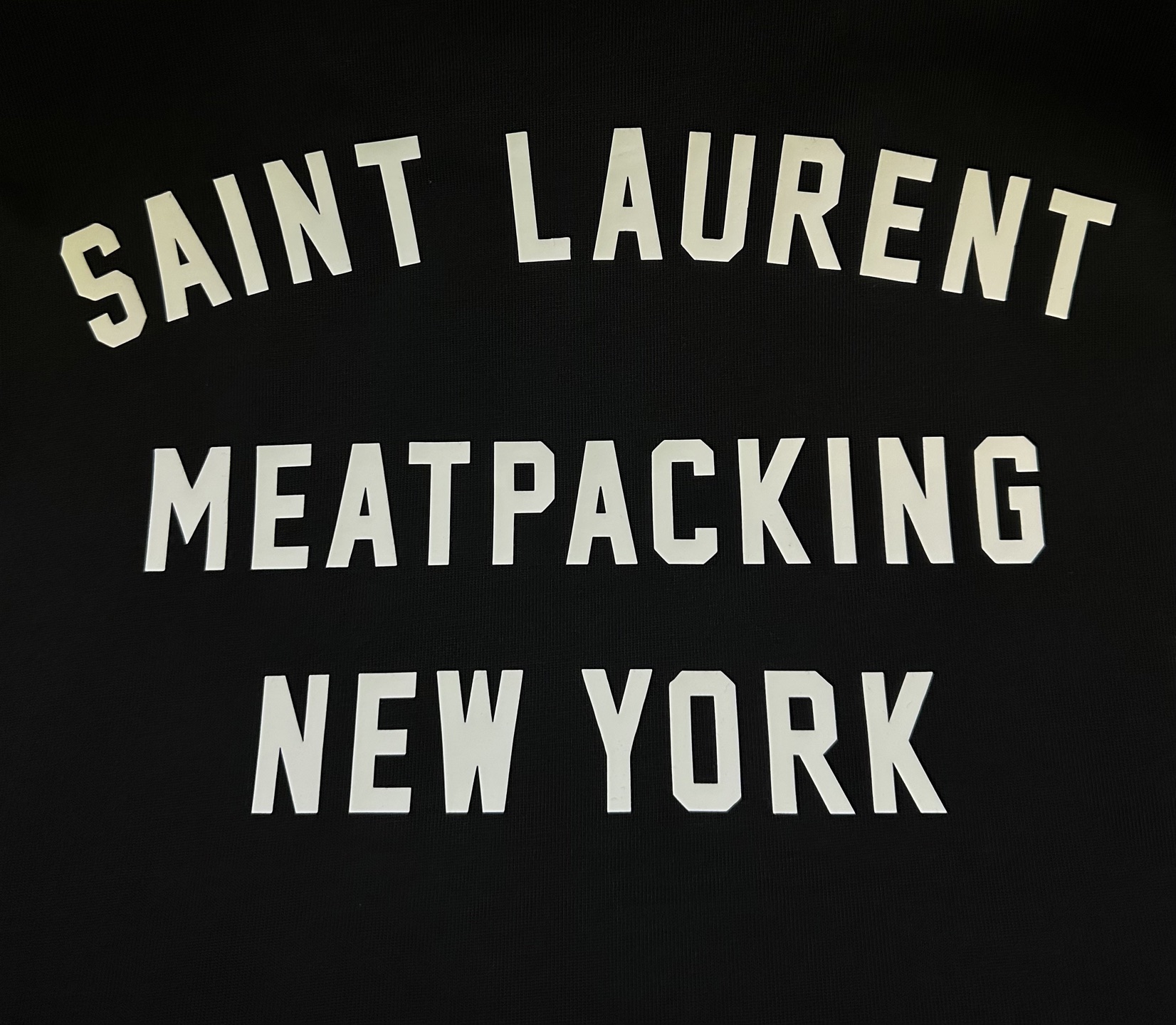 Saint Laurent YSL 圣罗兰 26ss 纽约字母限定款短袖T恤