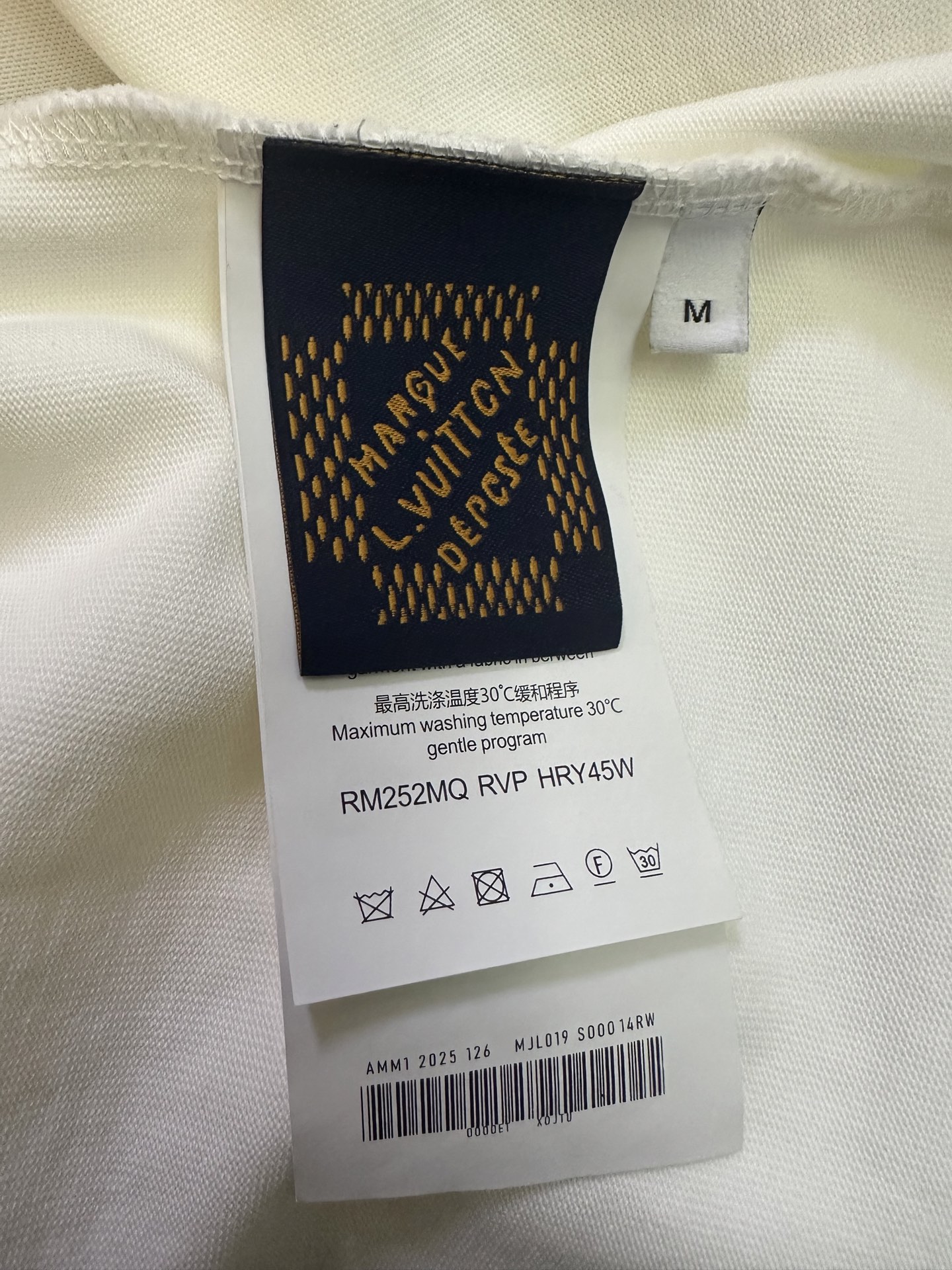Louis Vuitton Louis Vuitton 26ss LV 马年印花圆领短袖T恤