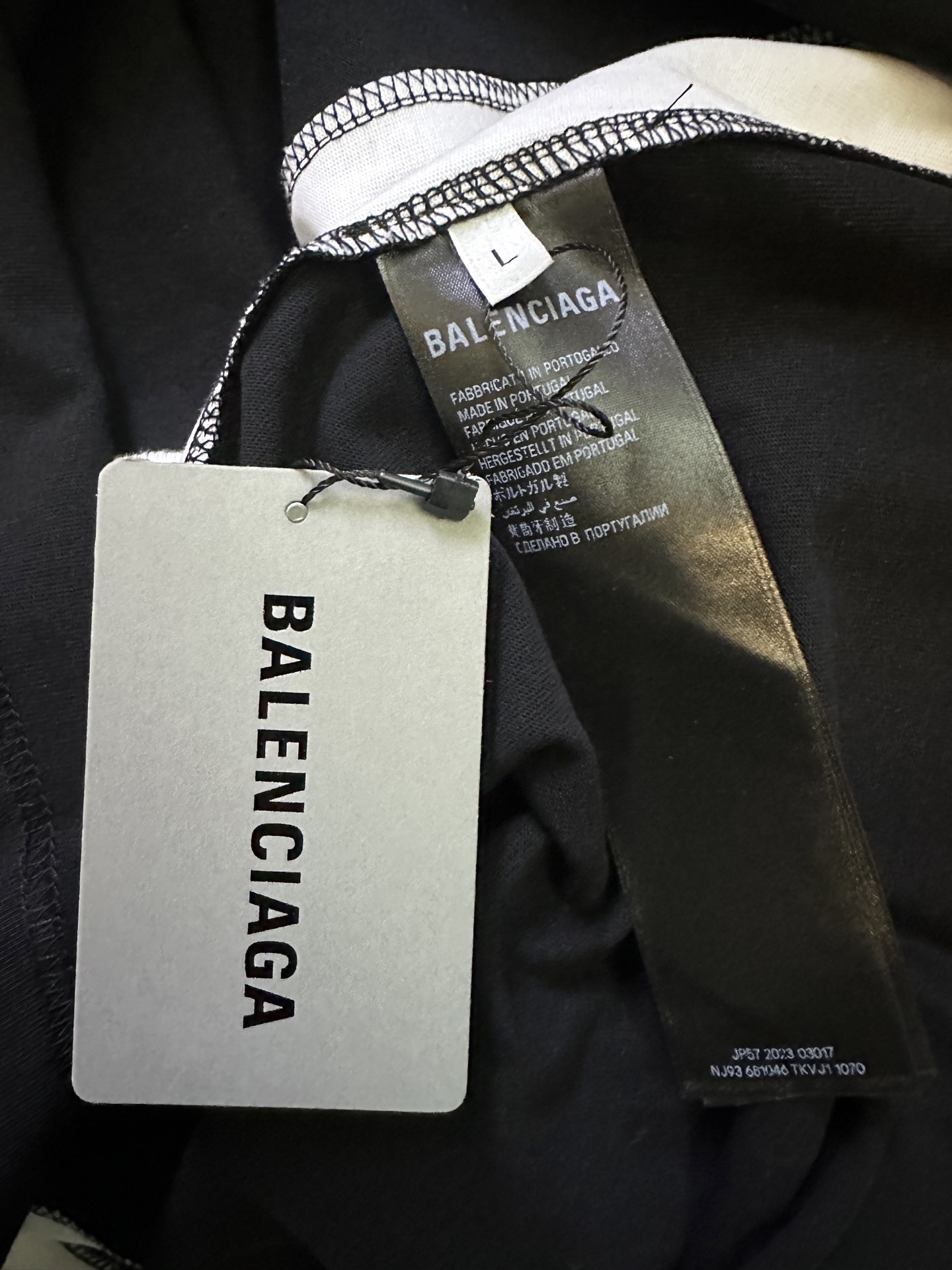 Balenciaga Balenciaga 巴黎世家 FW26 NBA联名系列10号球衣V领篮球衣短袖t恤