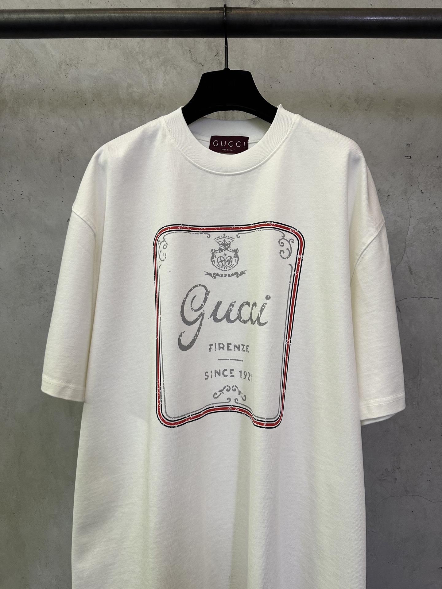Gucci GUCCI 古驰 26ss 马年早春度假系列圆领印花短袖T恤