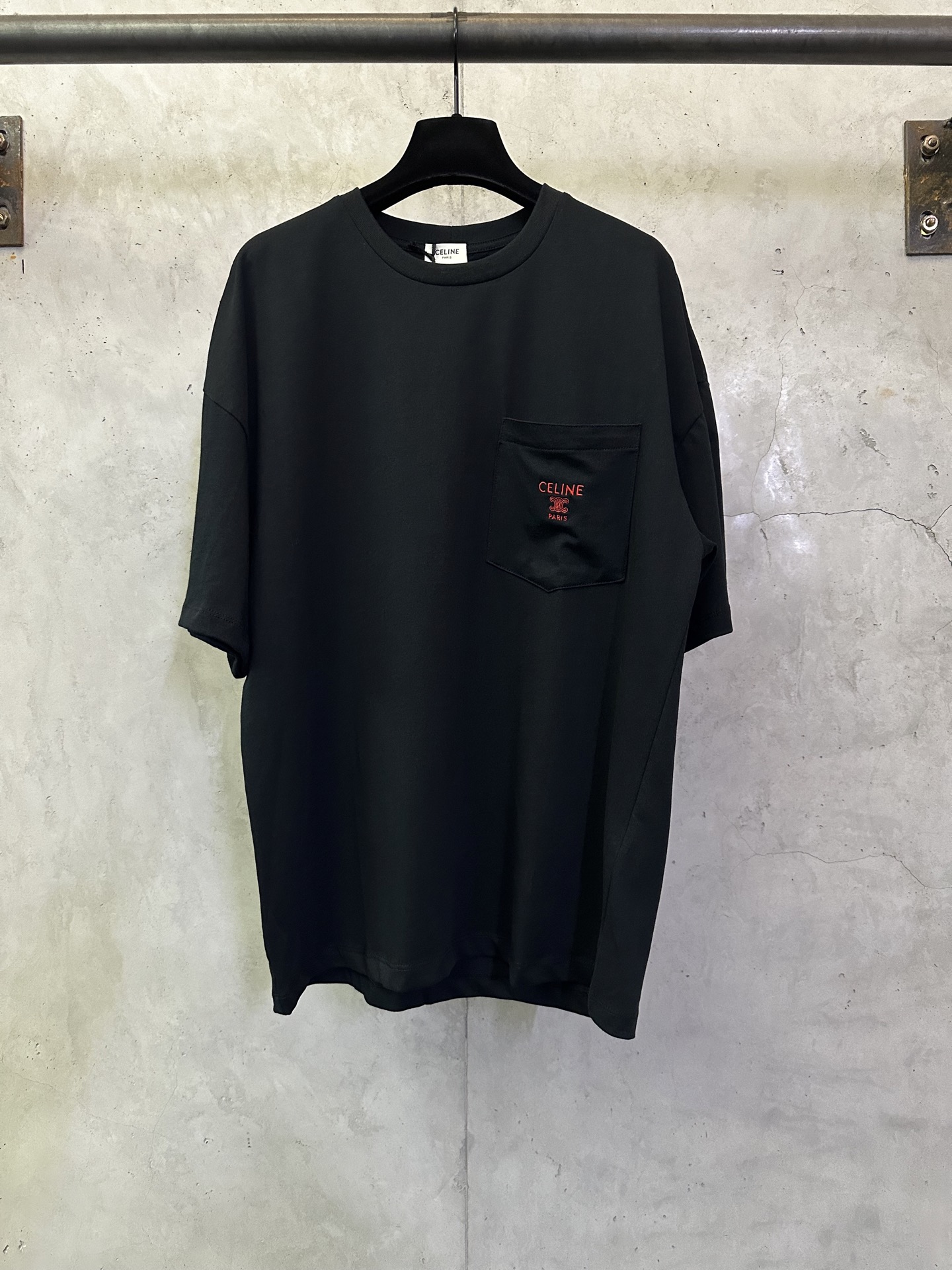 Celine Celine思琳 ss26 春款刺绣口袋短袖