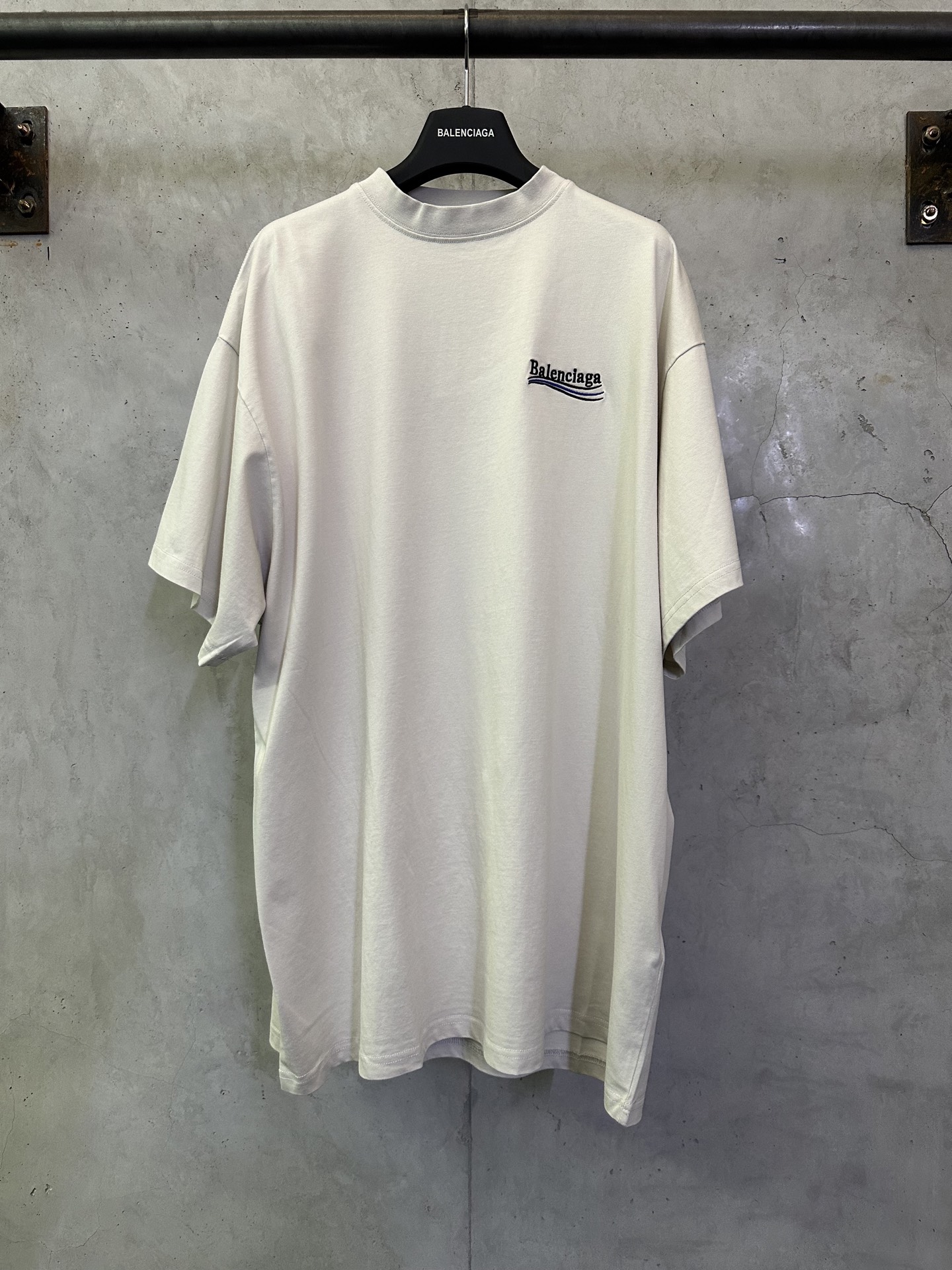 Balenciaga Balenciaga 巴黎世家 可乐海浪logo刺绣短袖T恤