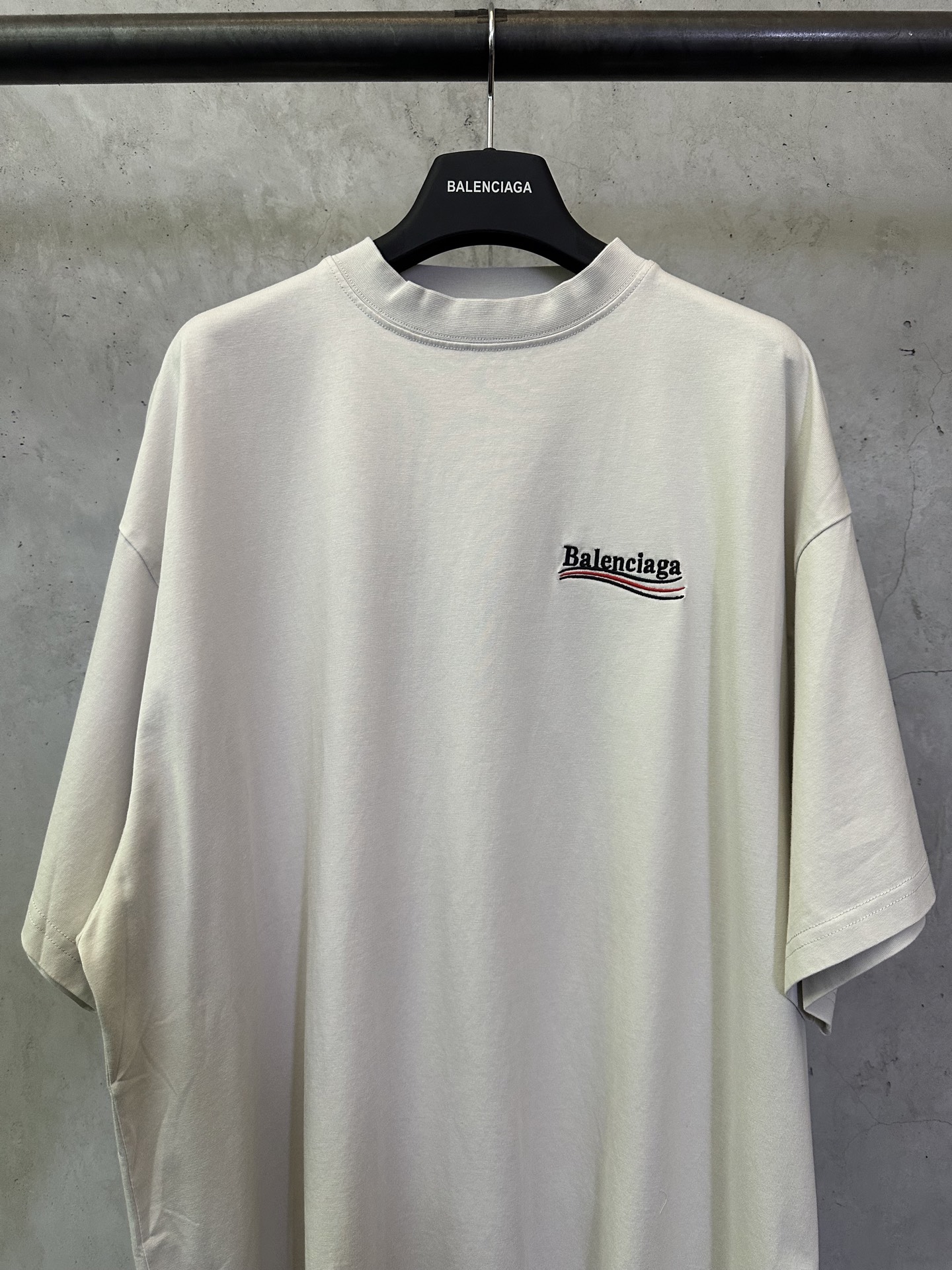 Balenciaga Balenciaga 巴黎世家 可乐海浪logo刺绣短袖T恤