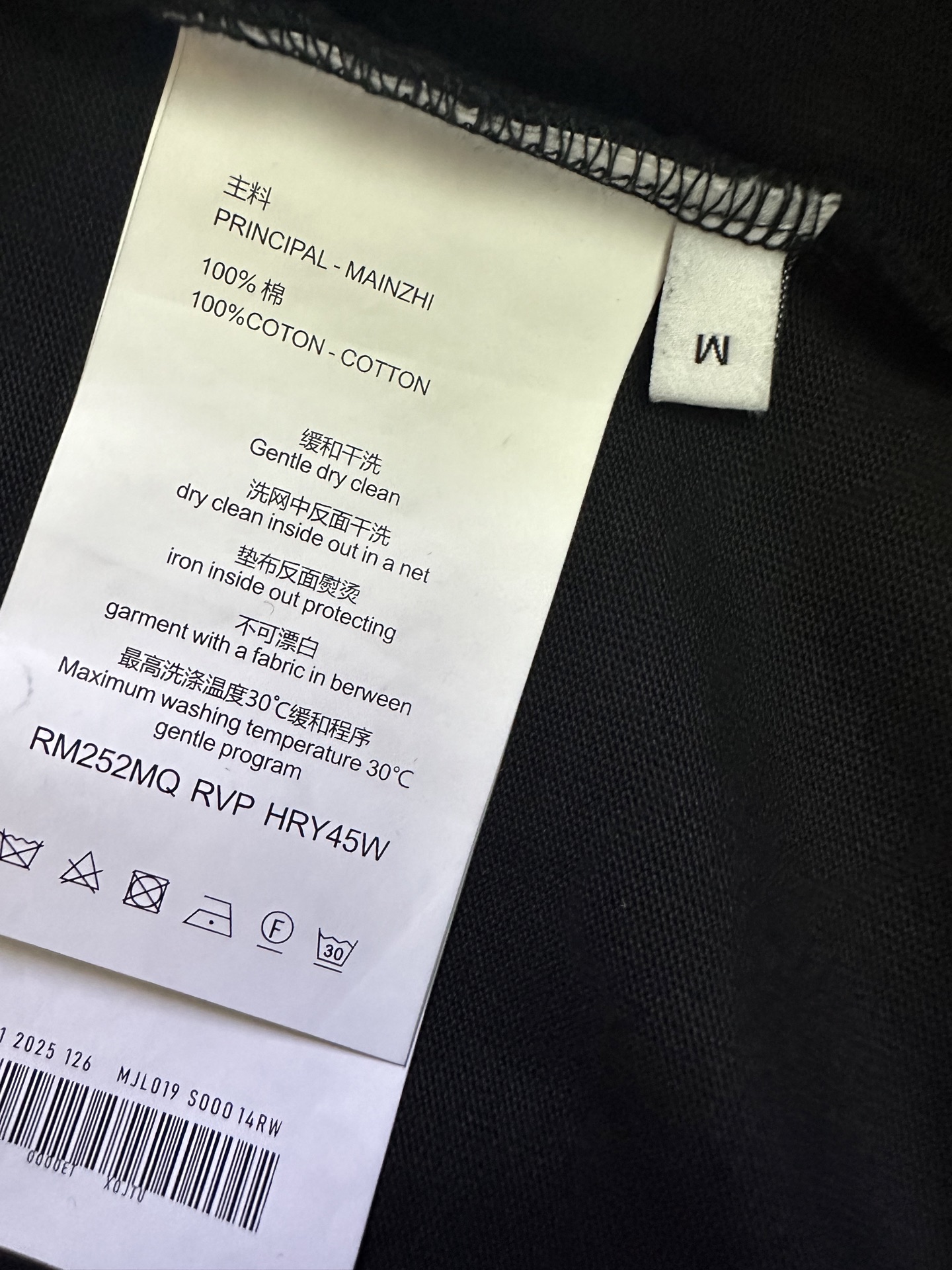 Balenciaga Balenciaga巴黎世家 麦穗logo印花短袖T恤