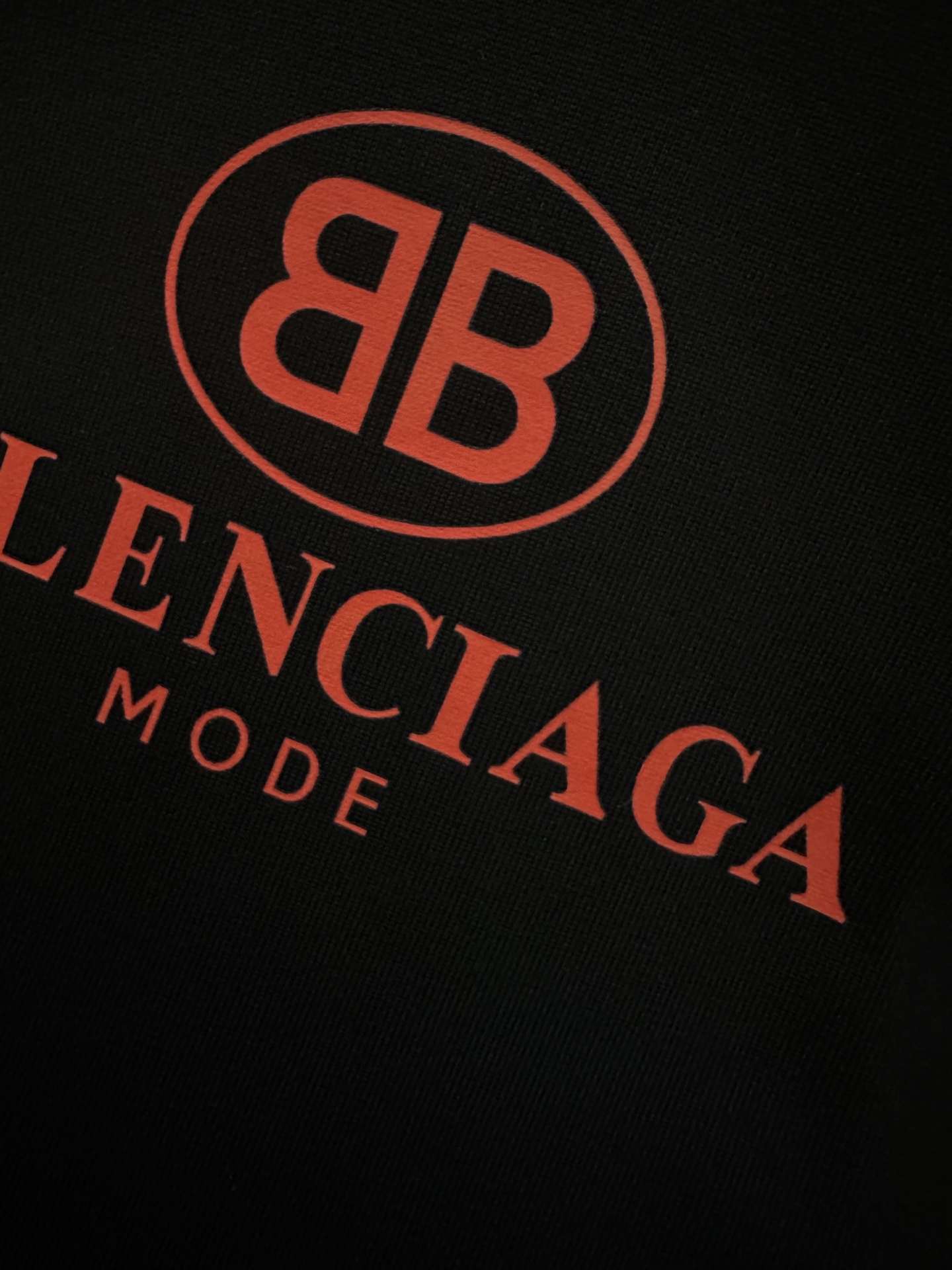 Balenciaga Balenciaga巴黎世家 双B字母印花短袖T恤