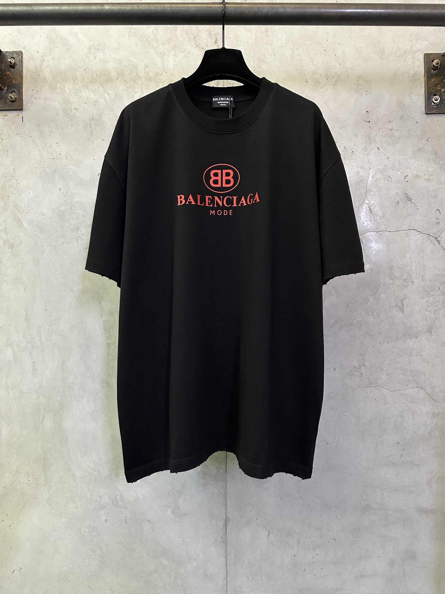 Balenciaga Balenciaga巴黎世家 双B字母印花短袖T恤