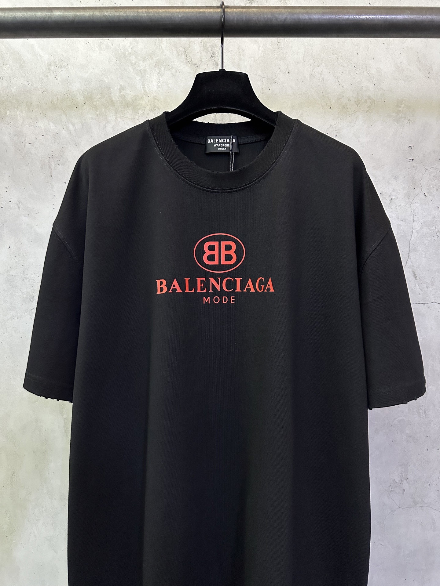 Balenciaga Balenciaga巴黎世家 双B字母印花短袖T恤