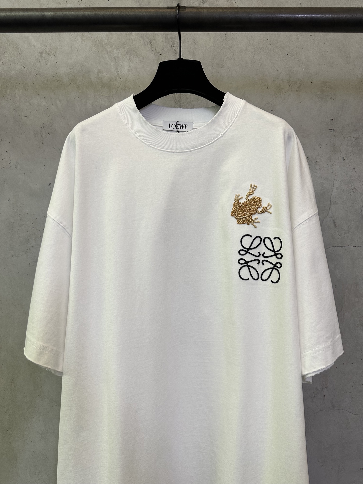 Loewe LOEWE罗意威 ss26 动物logo刺绣短袖T恤