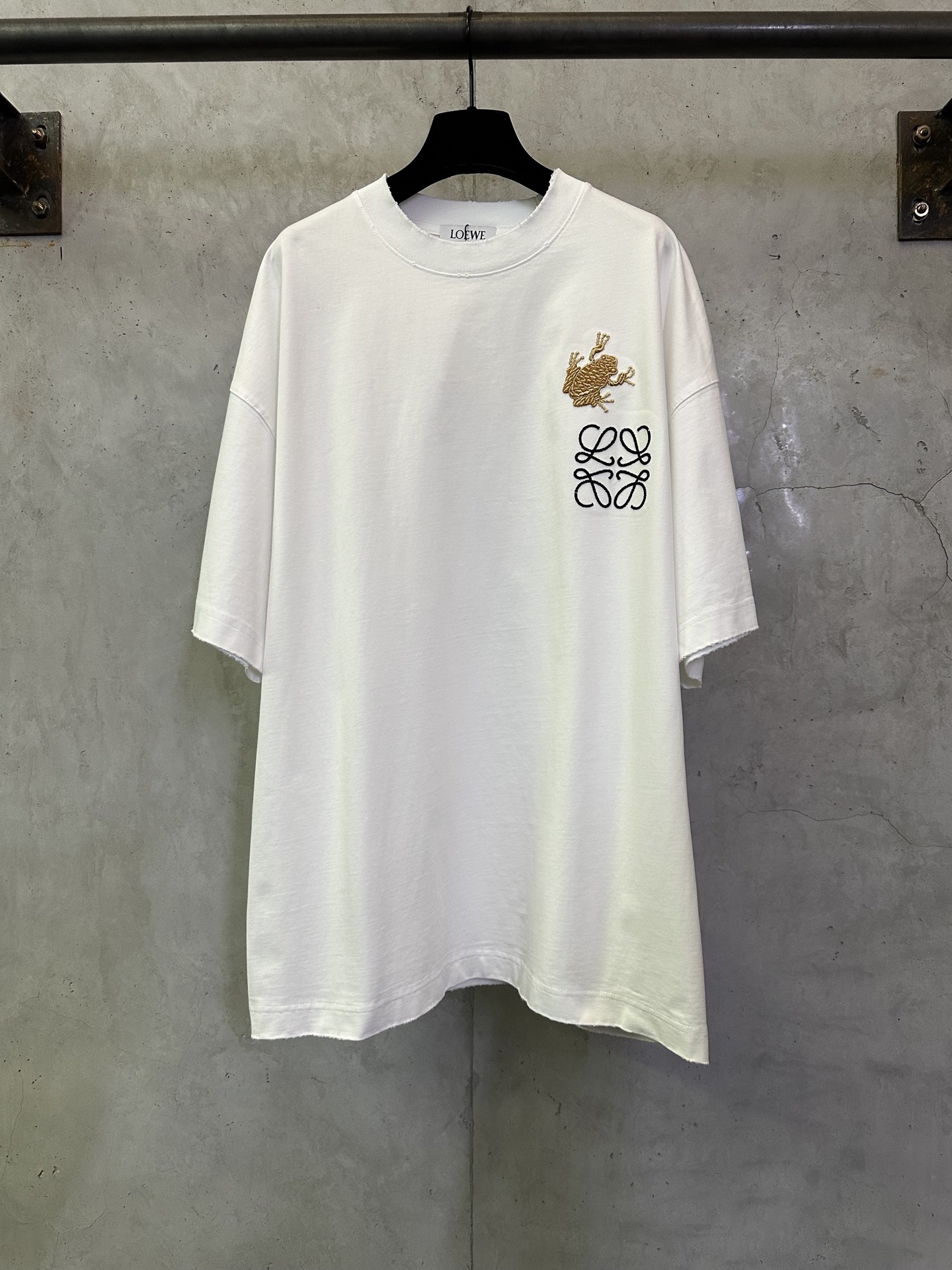 Loewe LOEWE罗意威 ss26 动物logo刺绣短袖T恤