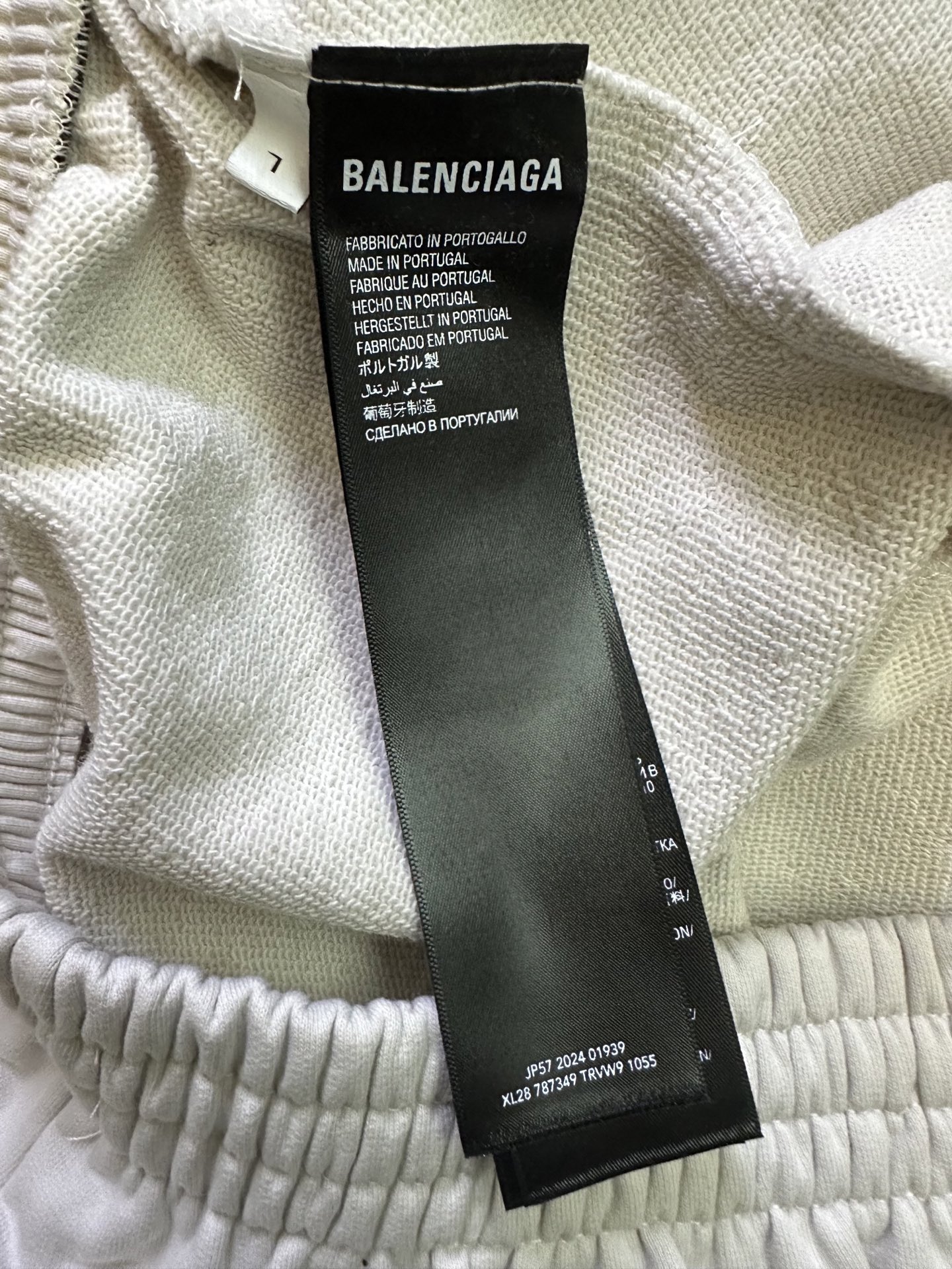 Balenciaga Balenciaga 巴黎世家25ss logo兰色刺绣休闲短裤