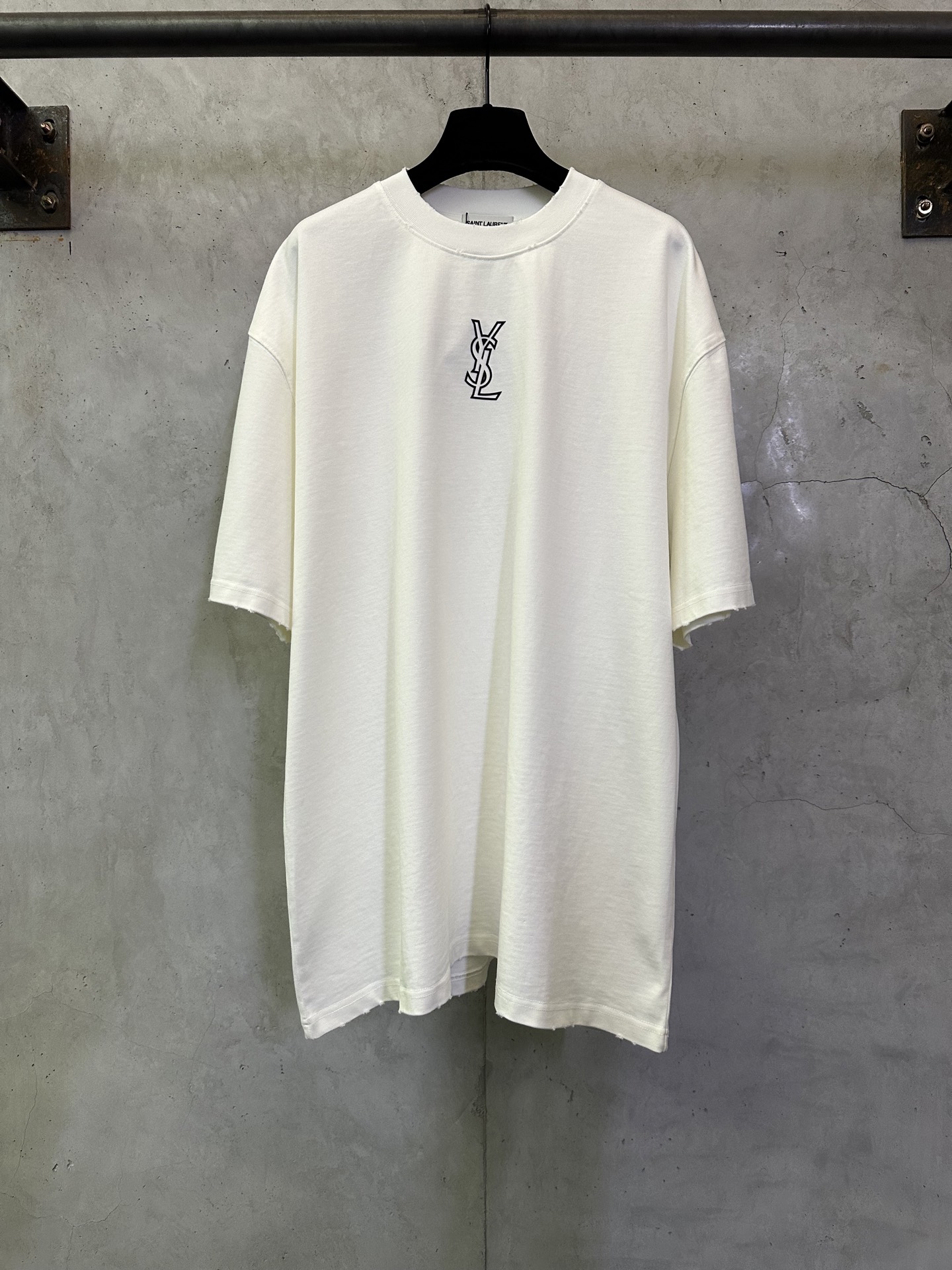 Saint Laurent YSL 圣罗兰 26ss 字母logo印花短袖T恤