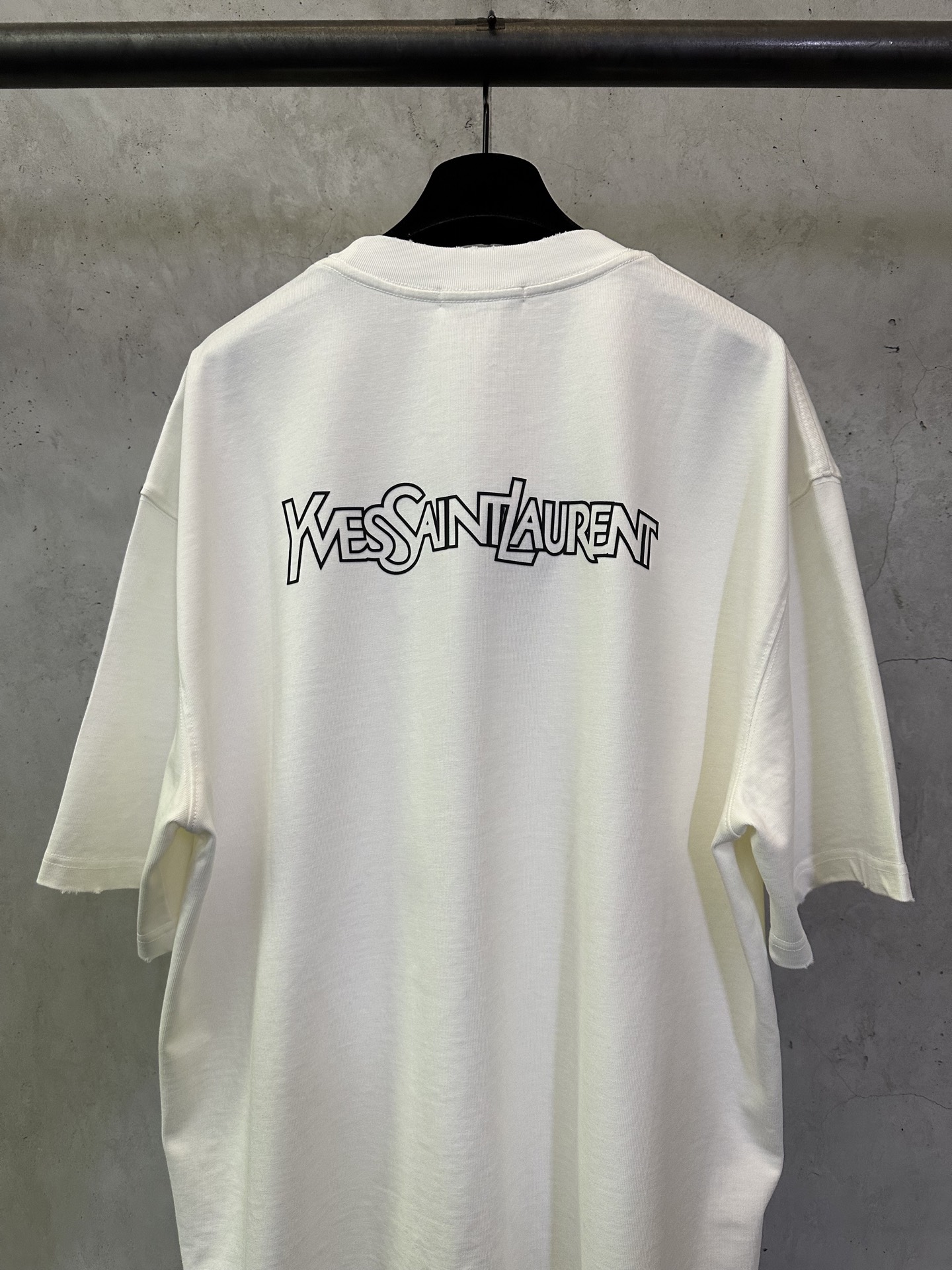 Saint Laurent YSL 圣罗兰 26ss 字母logo印花短袖T恤